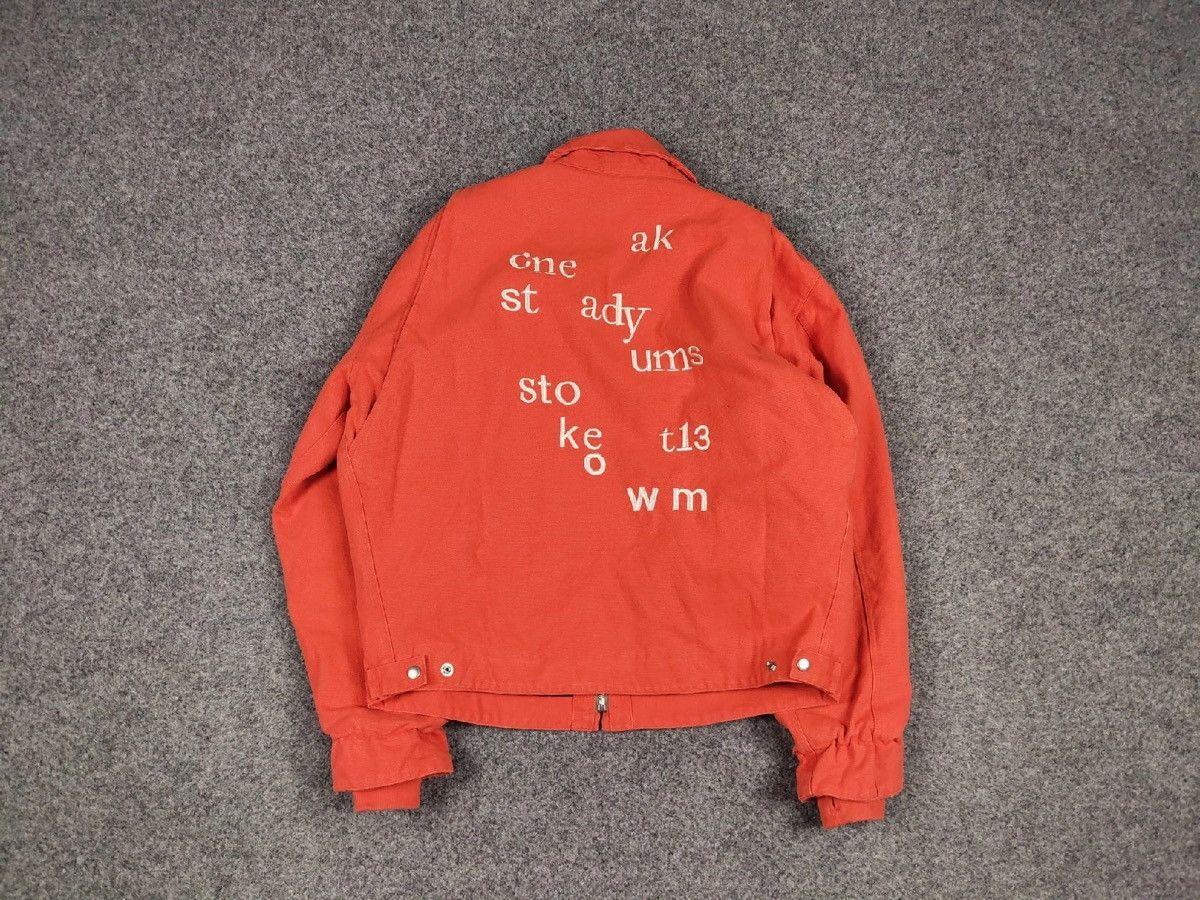 Acne Studios Acne Studios Padded Face Orange stonewashed canvas Jacket Size US M / EU 48-50 / 2 - 11 Thumbnail
