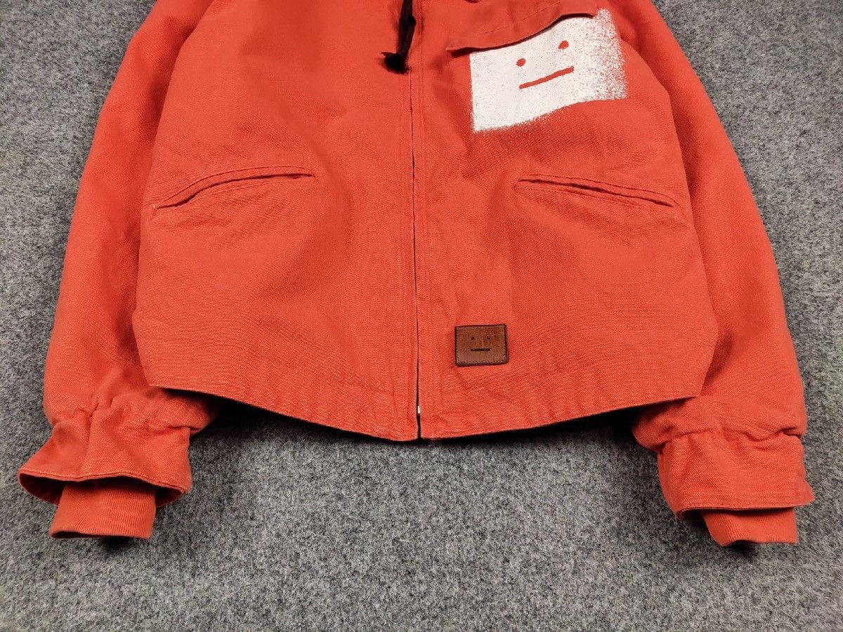 Acne Studios Acne Studios Padded Face Orange stonewashed canvas Jacket Size US M / EU 48-50 / 2 - 5 Thumbnail