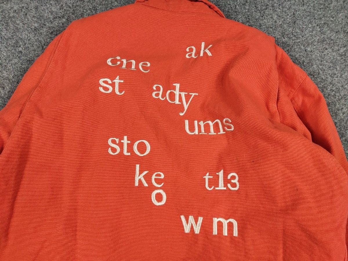 Acne Studios Acne Studios Padded Face Orange stonewashed canvas Jacket Size US M / EU 48-50 / 2 - 12 Thumbnail