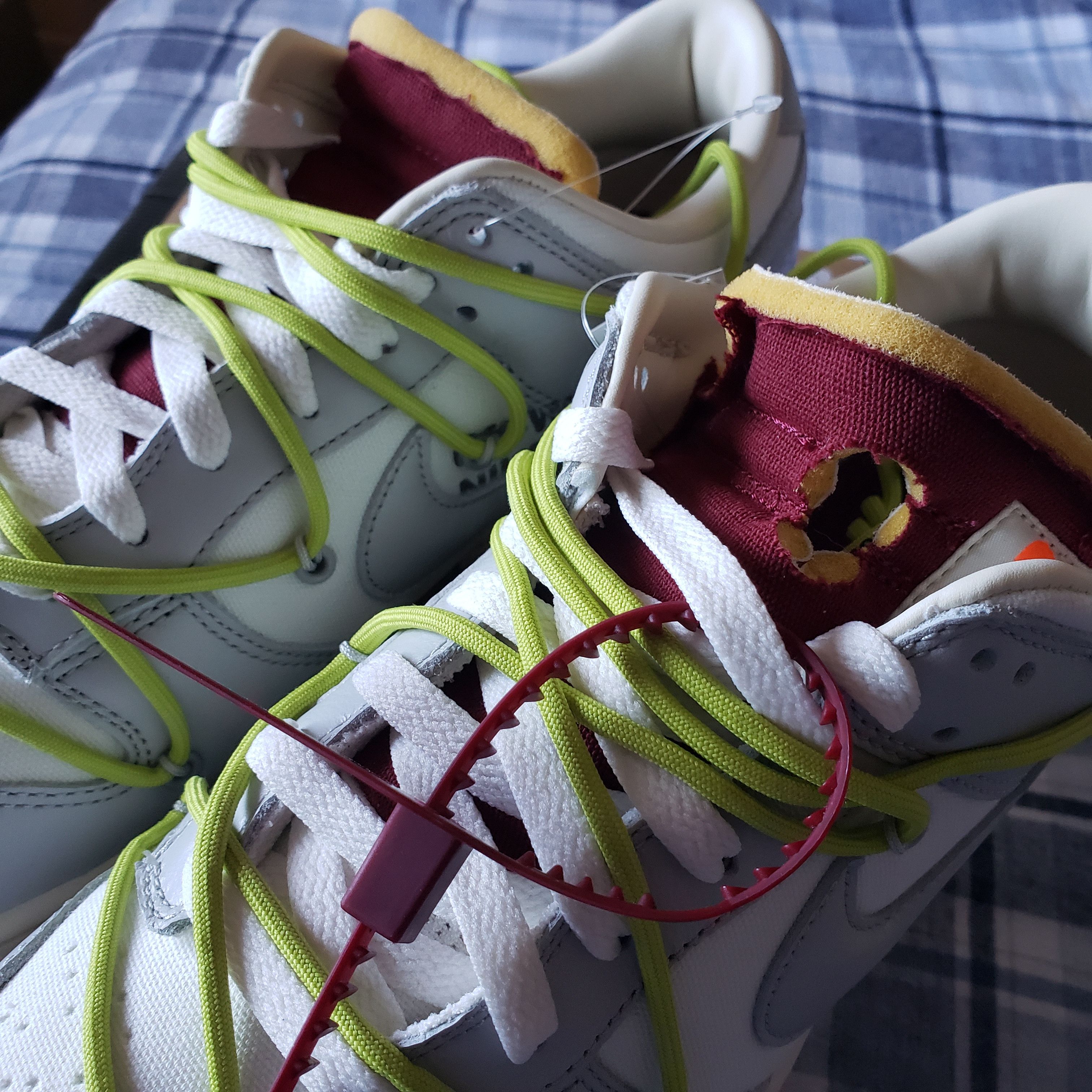 Nike × Off-White Nike off white dunk low lot 8 Size US 10 / EU 43 - 7 Thumbnail