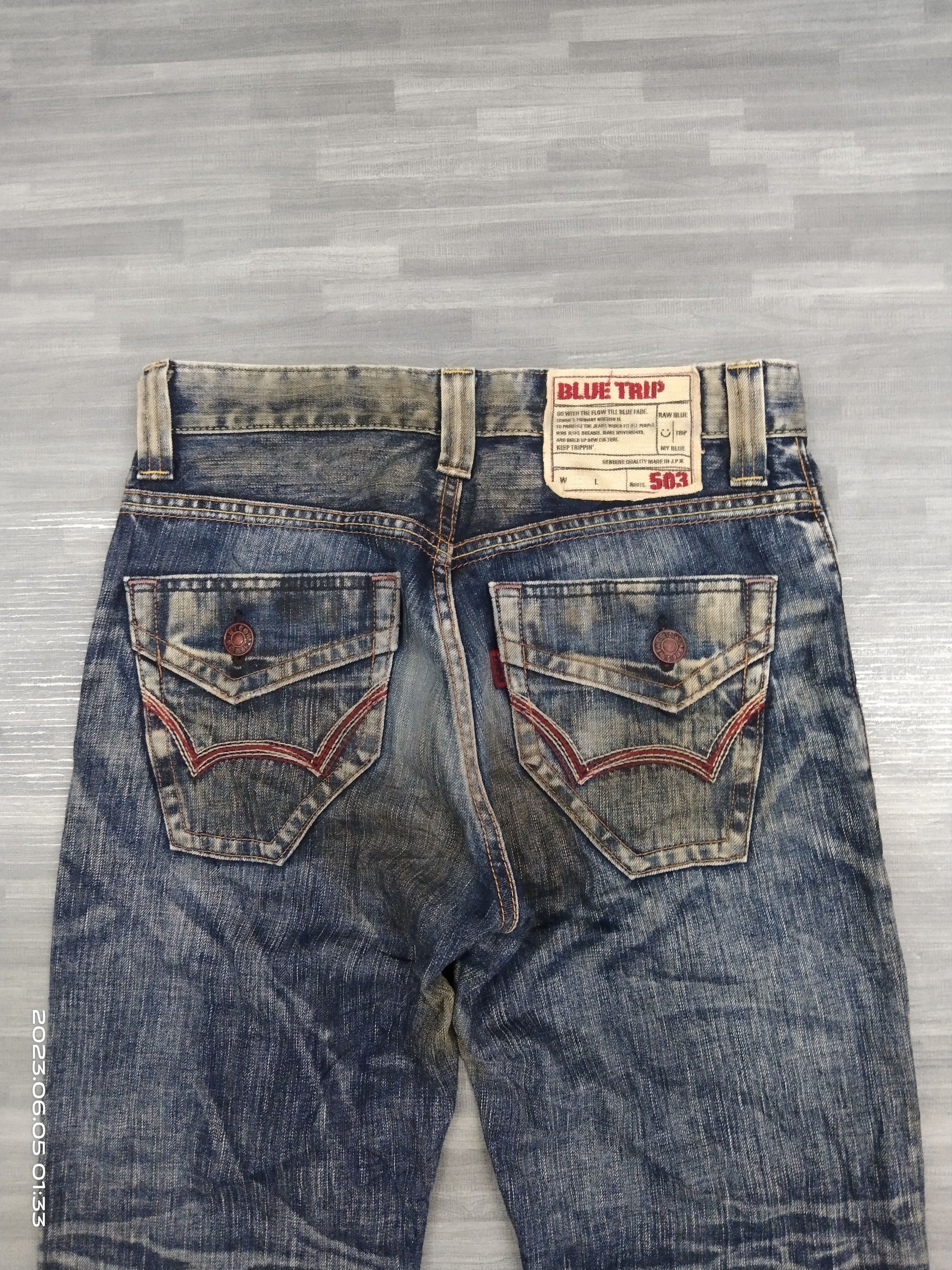 Edwin SICK RUSTY EDWIN🇯🇵 VINTAGE DENIM PANTS Size US 30 / EU 46 - 5 Thumbnail