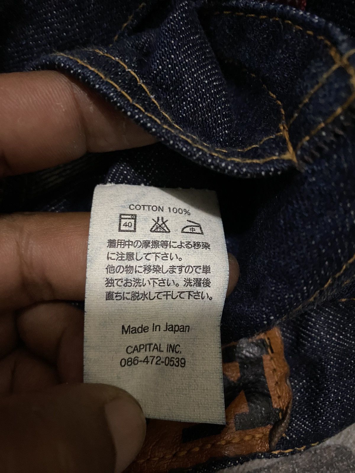 Kapital Kapital Denim Cutting Slim Fit Size US 30 / EU 46 - 10 Thumbnail