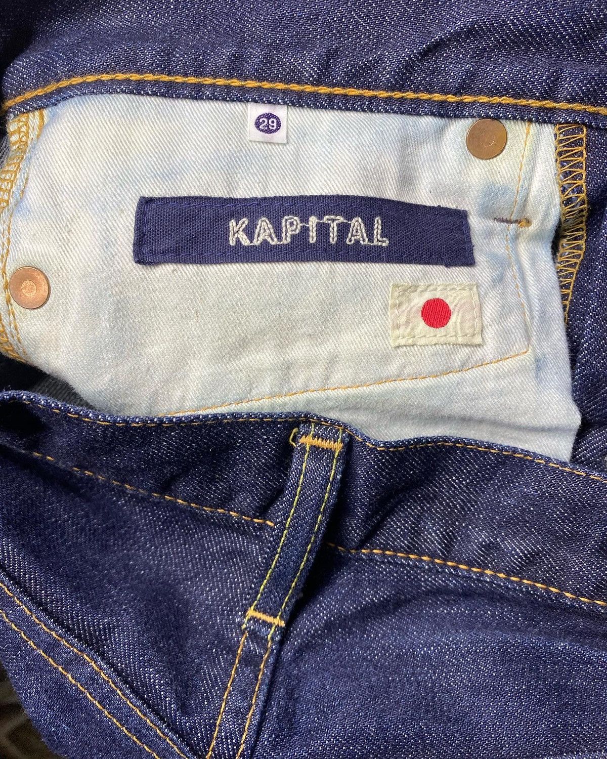 Kapital Kapital Denim Cutting Slim Fit Size US 30 / EU 46 - 8 Thumbnail