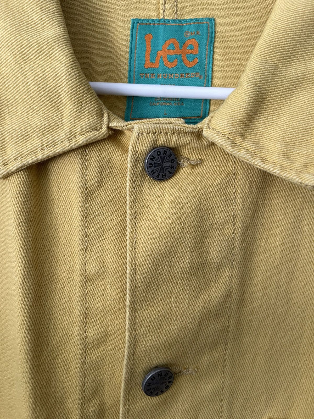 Lee x The Hundreds - Yellow Denim Jacket (2021)