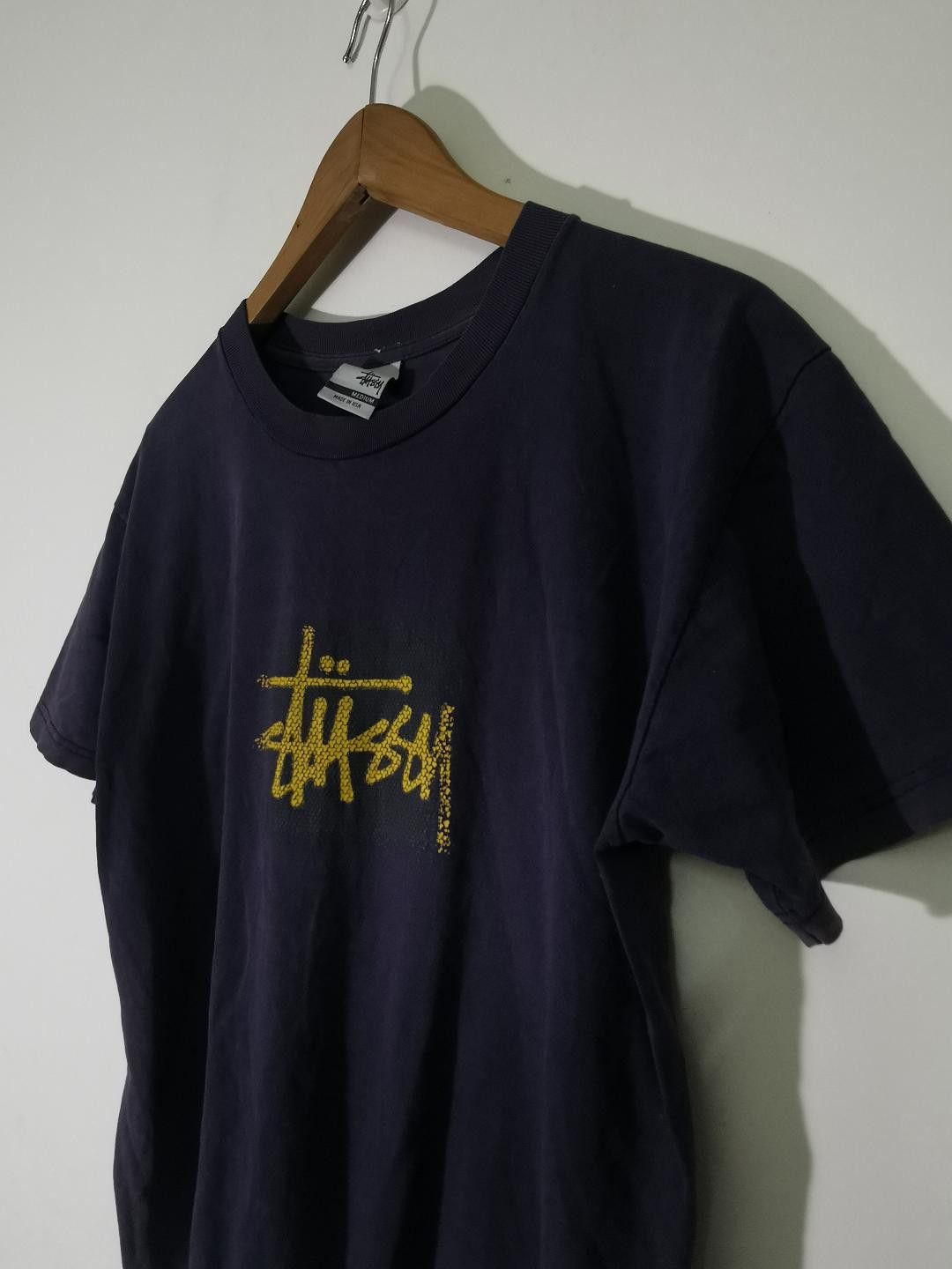 Stussy × Vintage Vintage 90s STUSSY Tee Made in USA Size US S / EU 44-46 / 1 - 3 Thumbnail