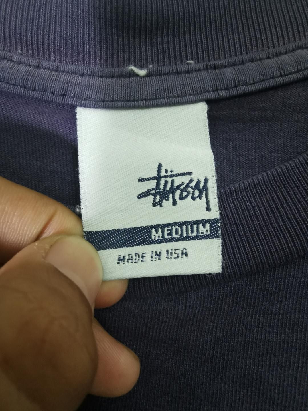Stussy × Vintage Vintage 90s STUSSY Tee Made in USA Size US S / EU 44-46 / 1 - 5 Thumbnail