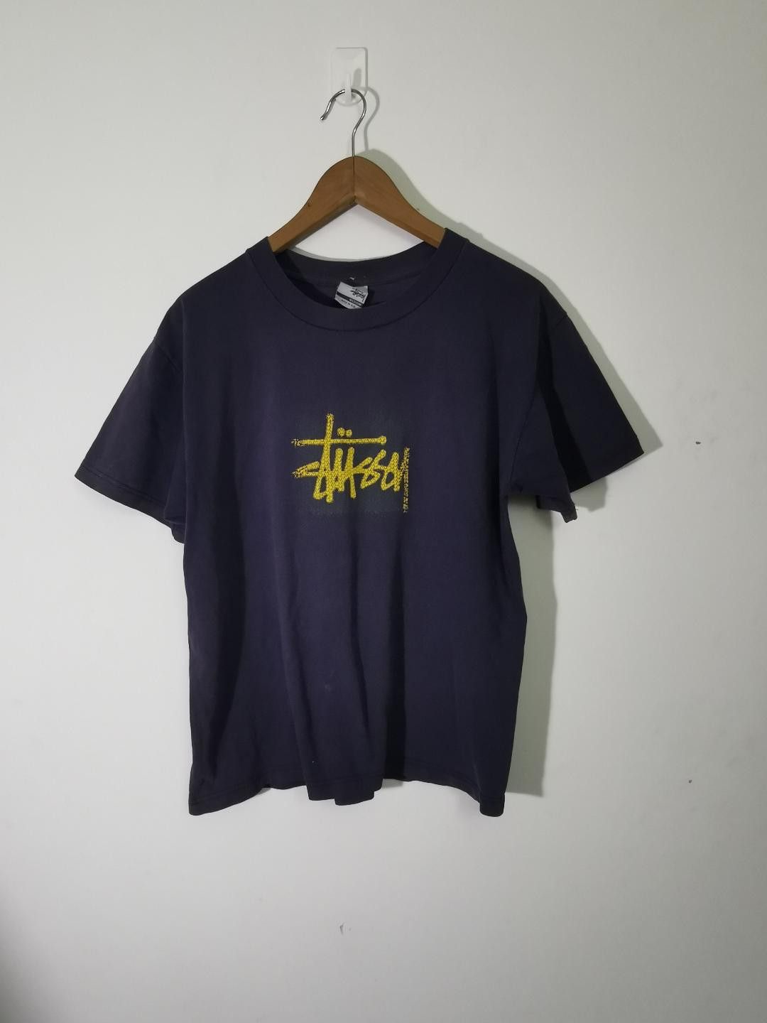 Stussy × Vintage Vintage 90s STUSSY Tee Made in USA Size US S / EU 44-46 / 1 - 1 Thumbnail