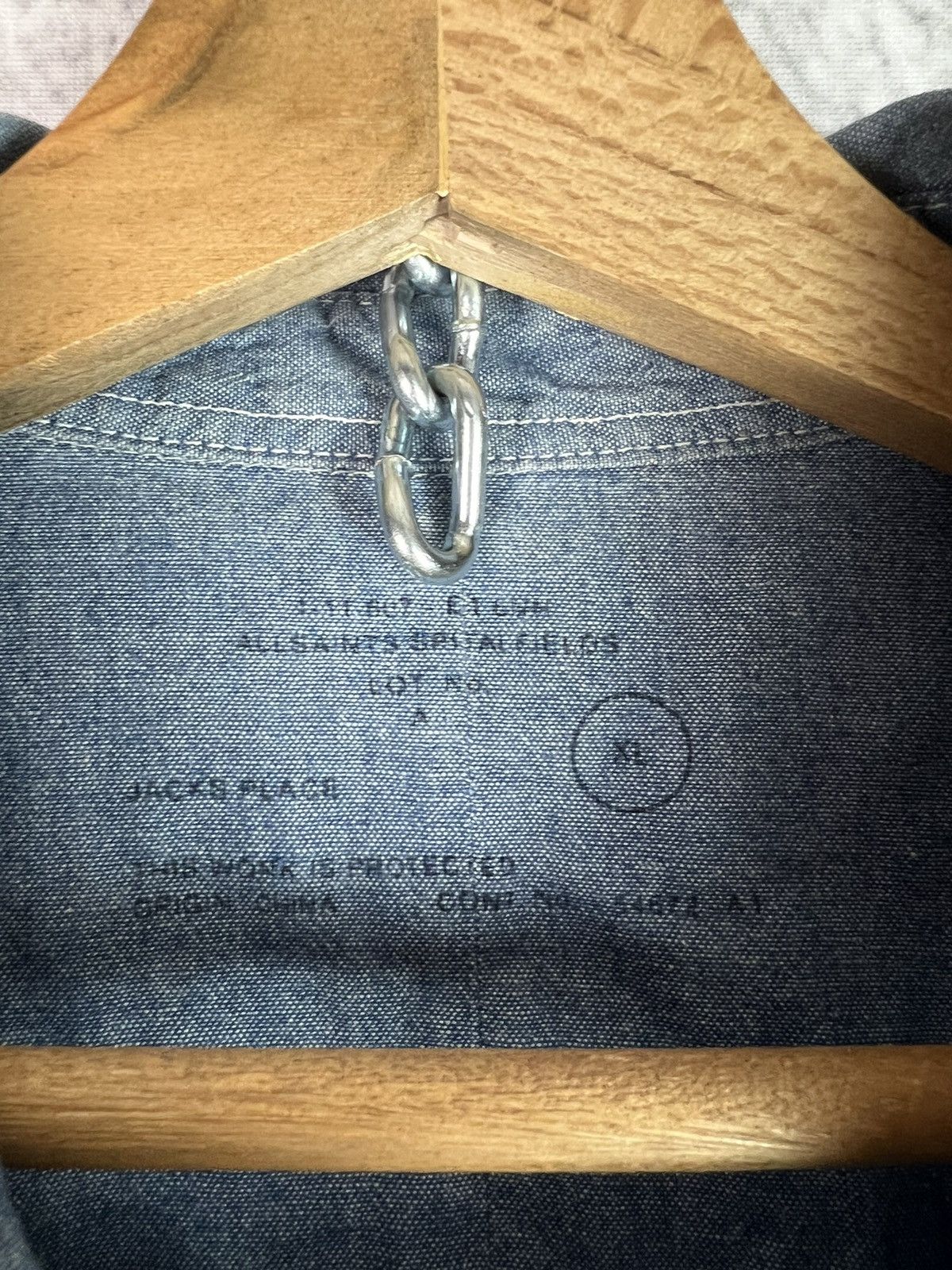 Allsaints Allsaints denim button up shirt Size US XL / EU 56 / 4 - 3 Thumbnail