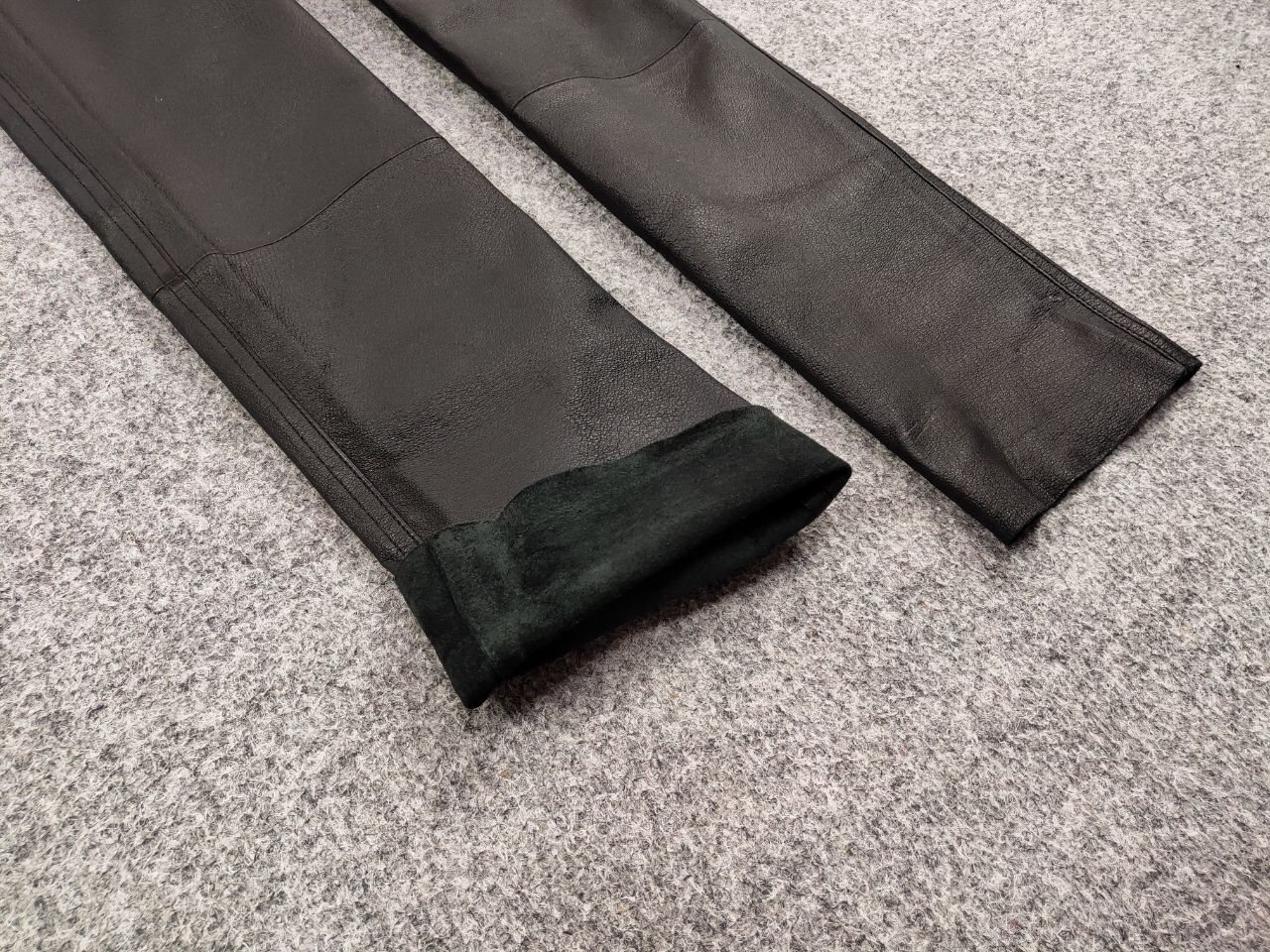 Japanese Brand Vintage Leather Black Pants Japanese Hype Travis Scott Size US 29 - 9 Thumbnail