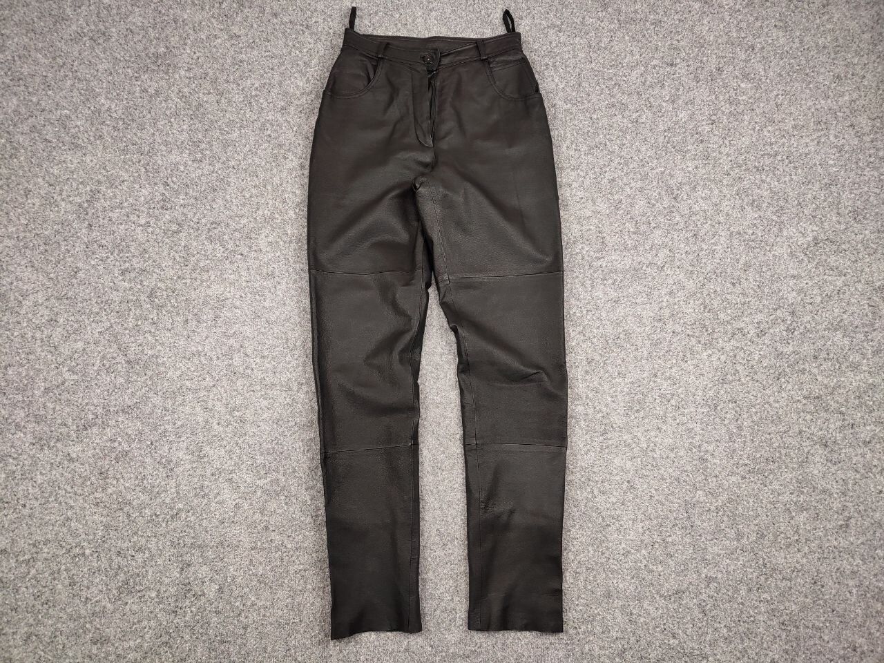 Japanese Brand Vintage Leather Black Pants Japanese Hype Travis Scott Size US 29 - 12 Thumbnail