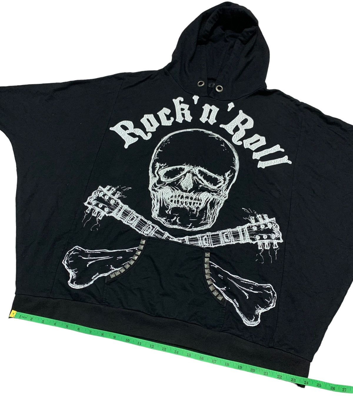 Hysteric Glamour × Japanese Brand Japanese Brand Glad News 💀 Skull Rock N Roll Hoodies Size US L / EU 52-54 / 3 - 12 Thumbnail