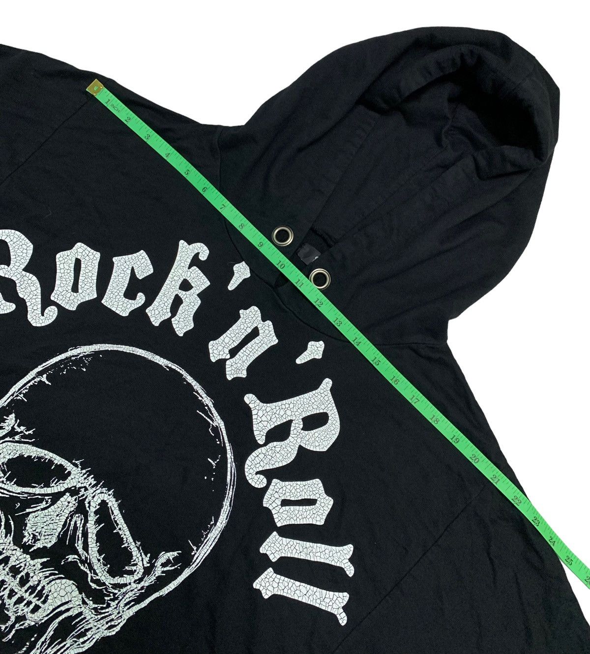 Hysteric Glamour × Japanese Brand Japanese Brand Glad News 💀 Skull Rock N Roll Hoodies Size US L / EU 52-54 / 3 - 10 Thumbnail
