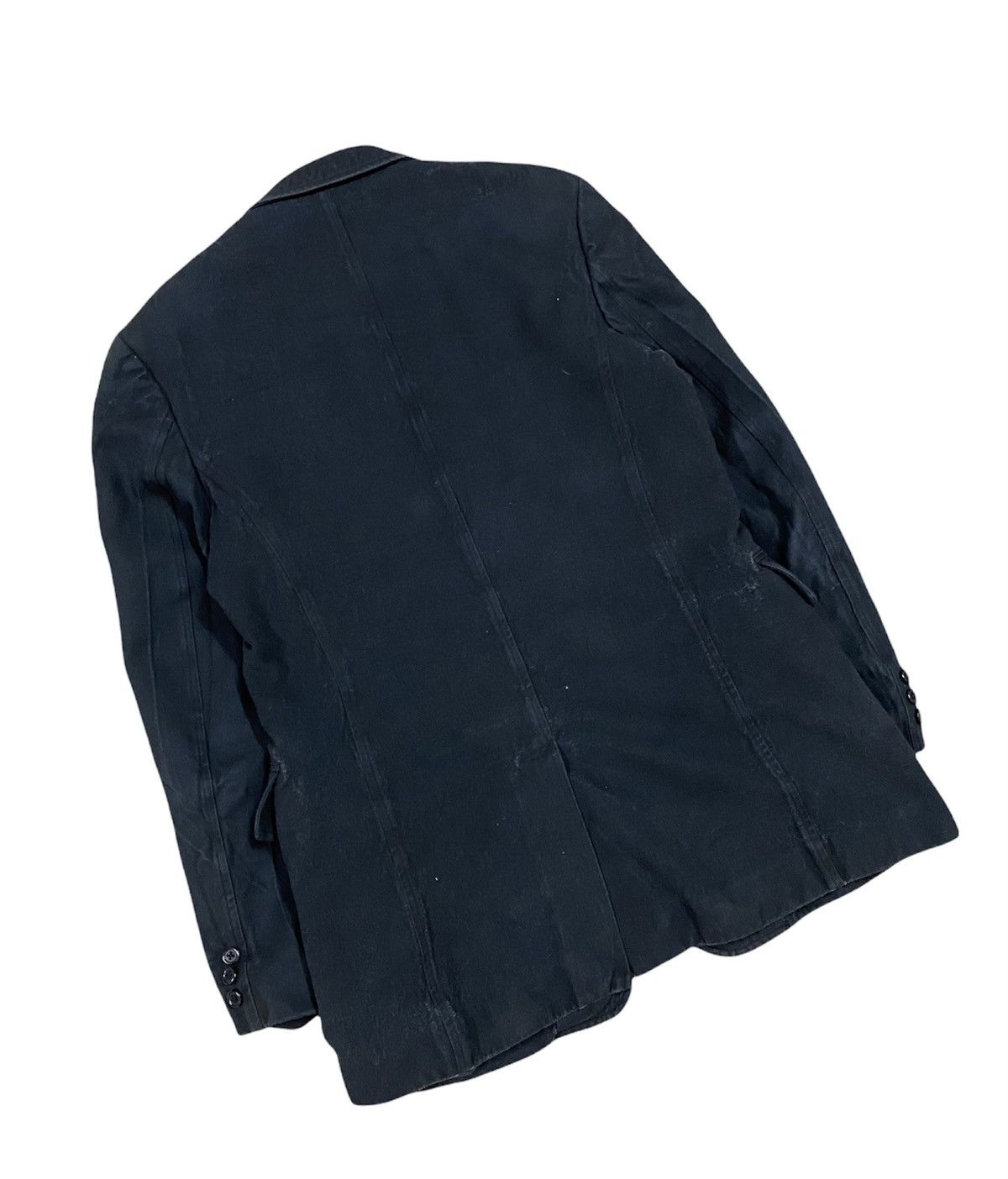 Yohji Yamamoto Vtg🔥Archive Yohji Yamamoto BLack Overcoat Jacket Size US XL / EU 56 / 4 - 18 Thumbnail