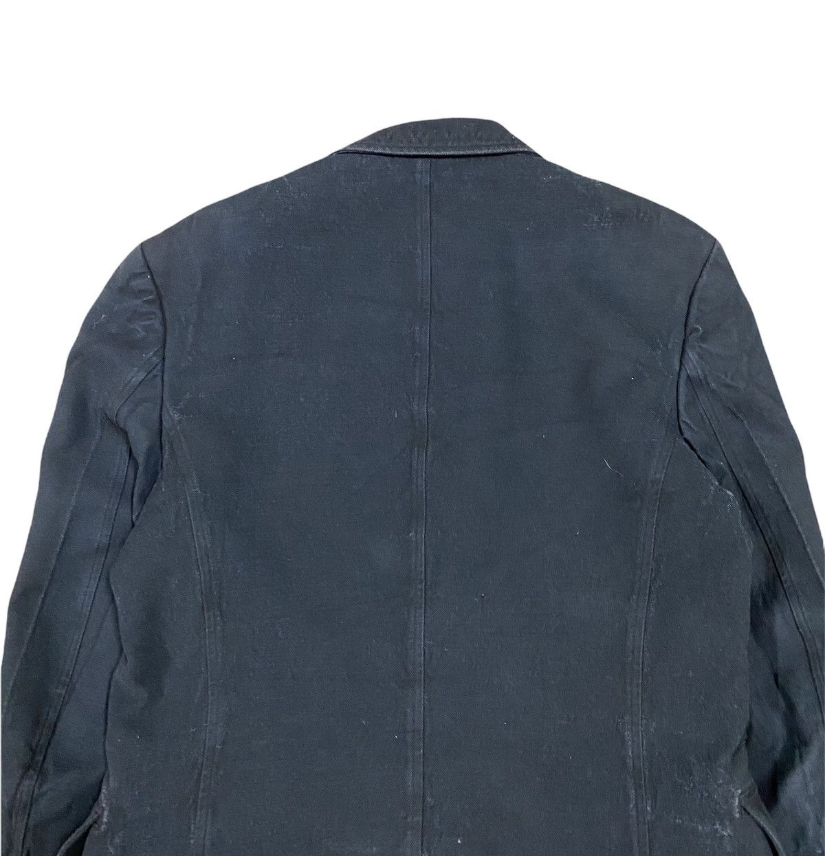 Yohji Yamamoto Vtg🔥Archive Yohji Yamamoto BLack Overcoat Jacket Size US XL / EU 56 / 4 - 11 Thumbnail