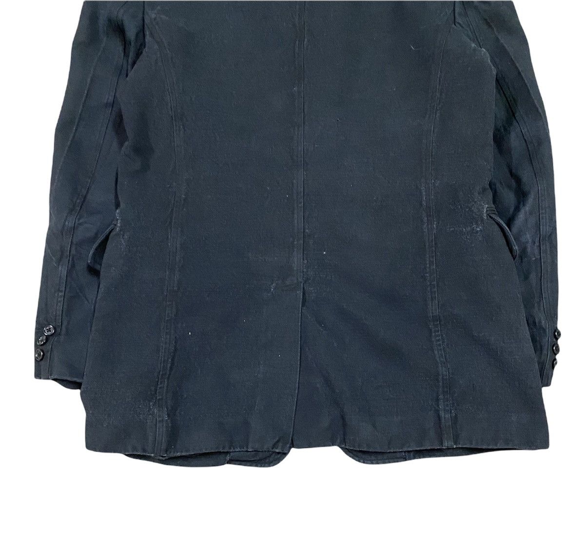 Yohji Yamamoto Vtg🔥Archive Yohji Yamamoto BLack Overcoat Jacket Size US XL / EU 56 / 4 - 12 Thumbnail