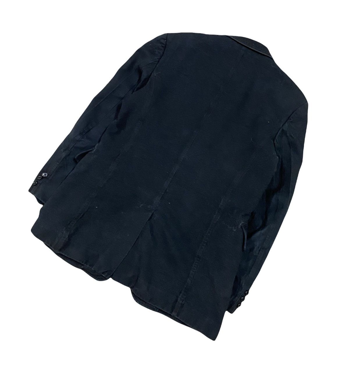 Yohji Yamamoto Vtg🔥Archive Yohji Yamamoto BLack Overcoat Jacket Size US XL / EU 56 / 4 - 17 Thumbnail