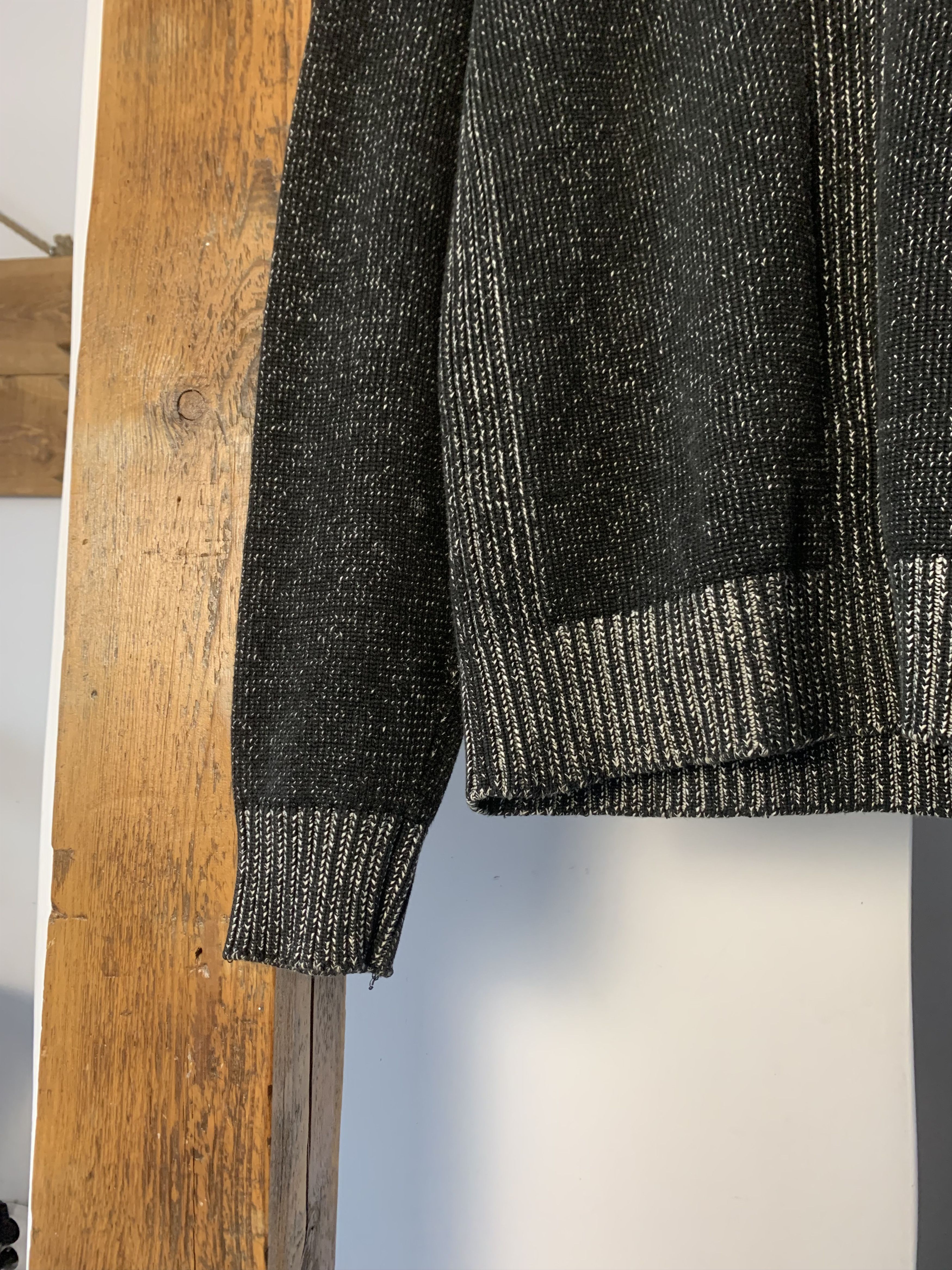 Japanese Brand Vintage Ramie Ash Gray Turtleneck Knit Size US L / EU 52-54 / 3 - 5 Thumbnail