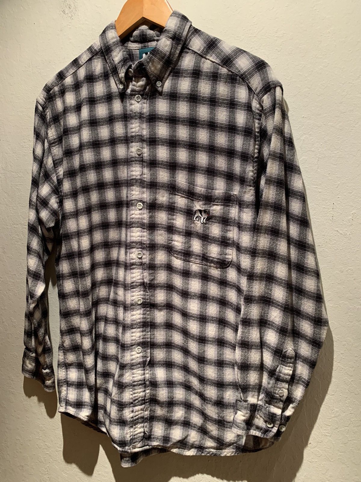 Big Dogs *RARE* Vintage Big Dogs Flannel Embroidered Button Shirt - M Size US M / EU 48-50 / 2 - 1 Thumbnail