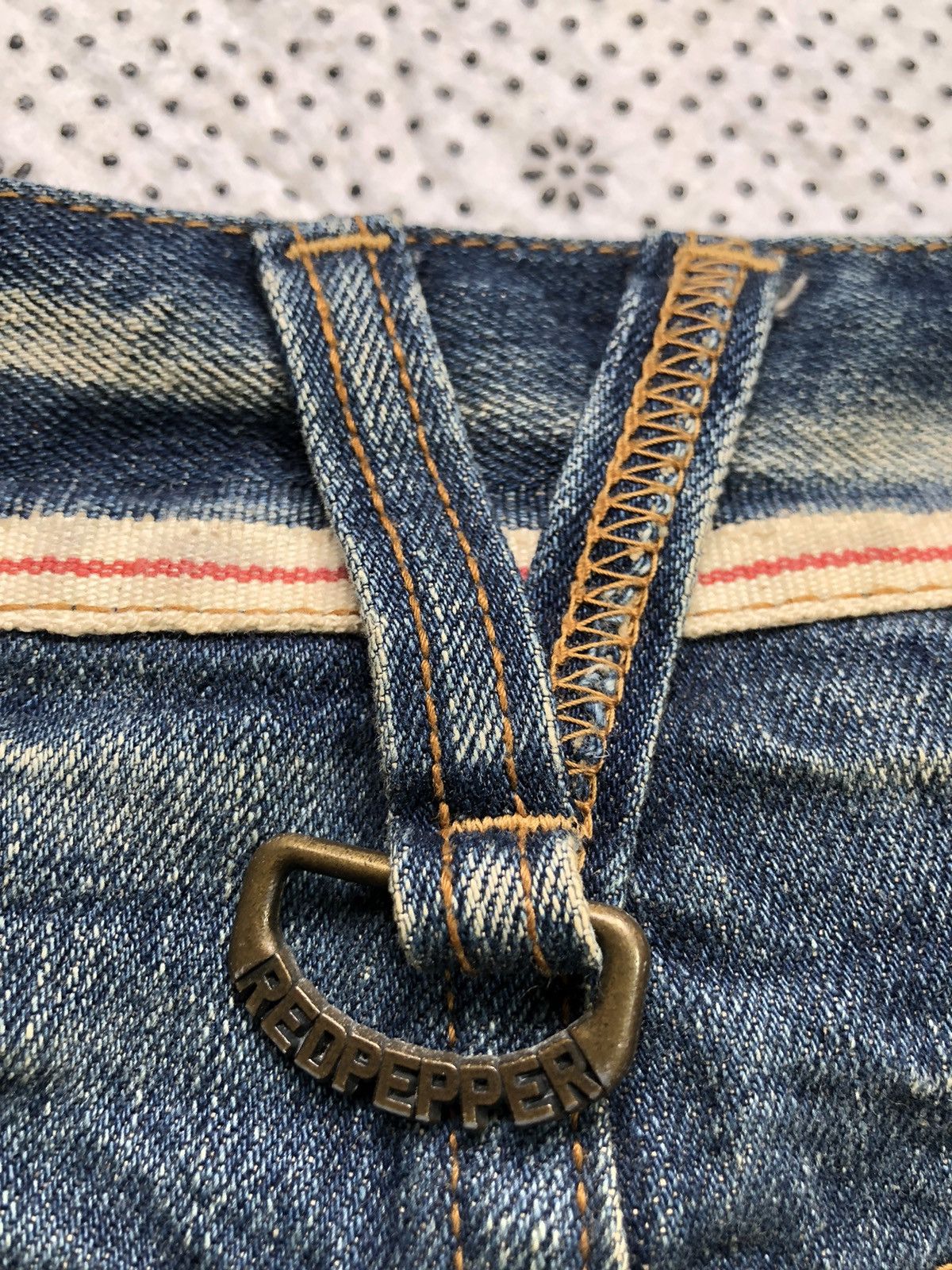 Hysteric Glamour × Japanese Brand Rare Red Pepper distressed jeans Size 30" / US 8 / IT 44 - 9 Thumbnail