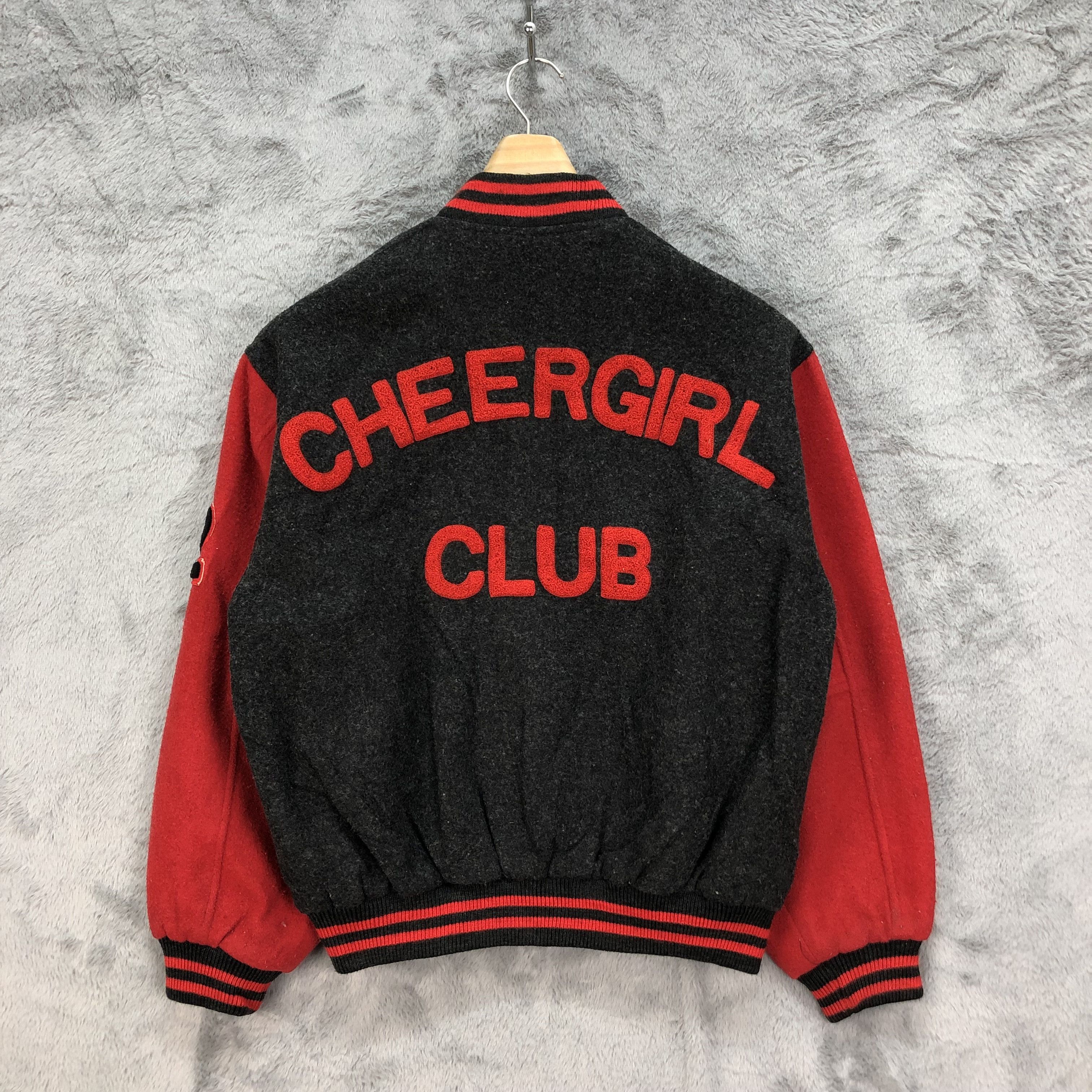 Japanese Brand CHEERGIRL CLUB Youth Varsity Jacket #4914-27 Size US S / EU 44-46 / 1 - 1 Thumbnail