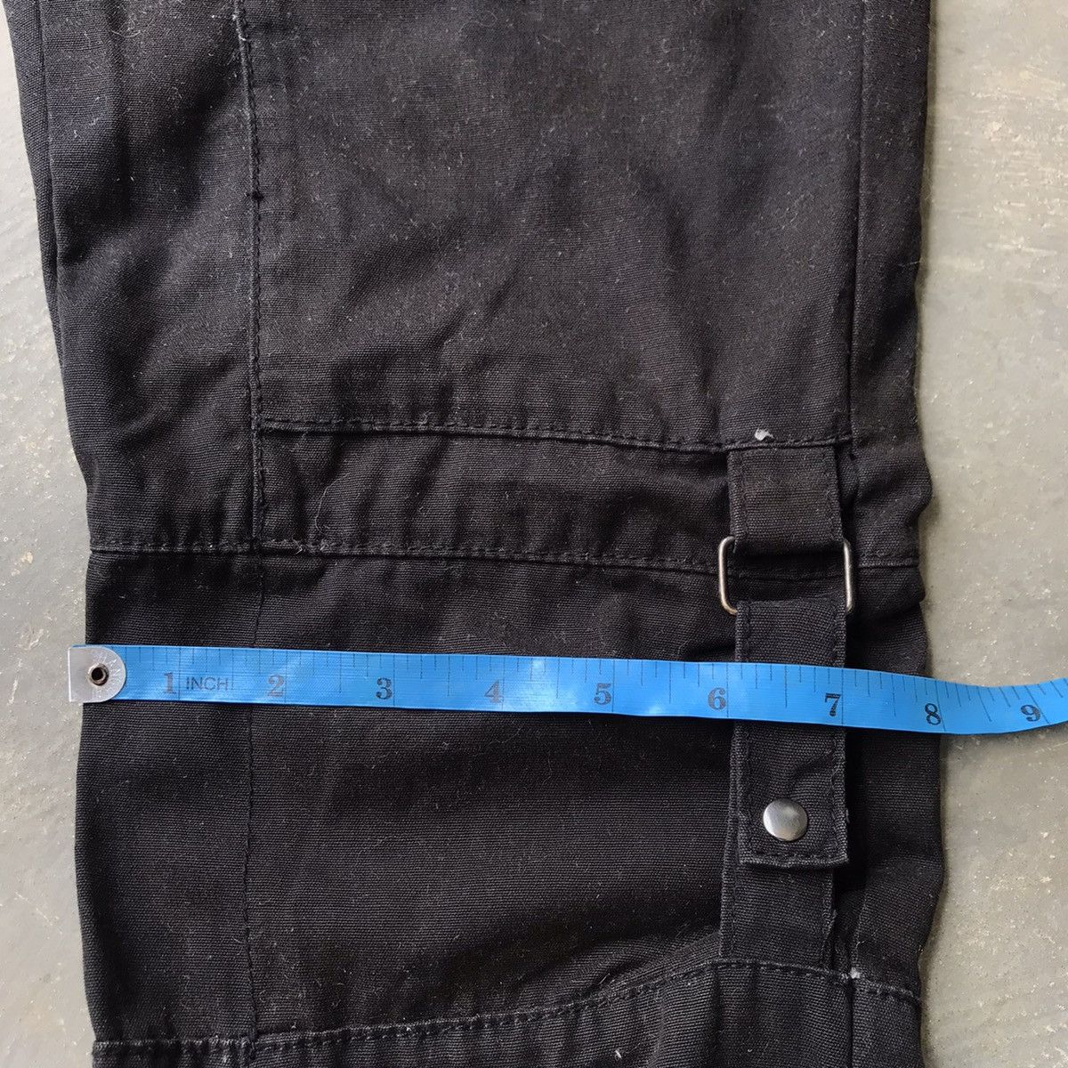 If Six Was Nine × Le Grande Bleu (L.G.B.) × PPFM 🔥RARE🔥PPFM bondage zipper punk pants Size US 33 - 12 Thumbnail