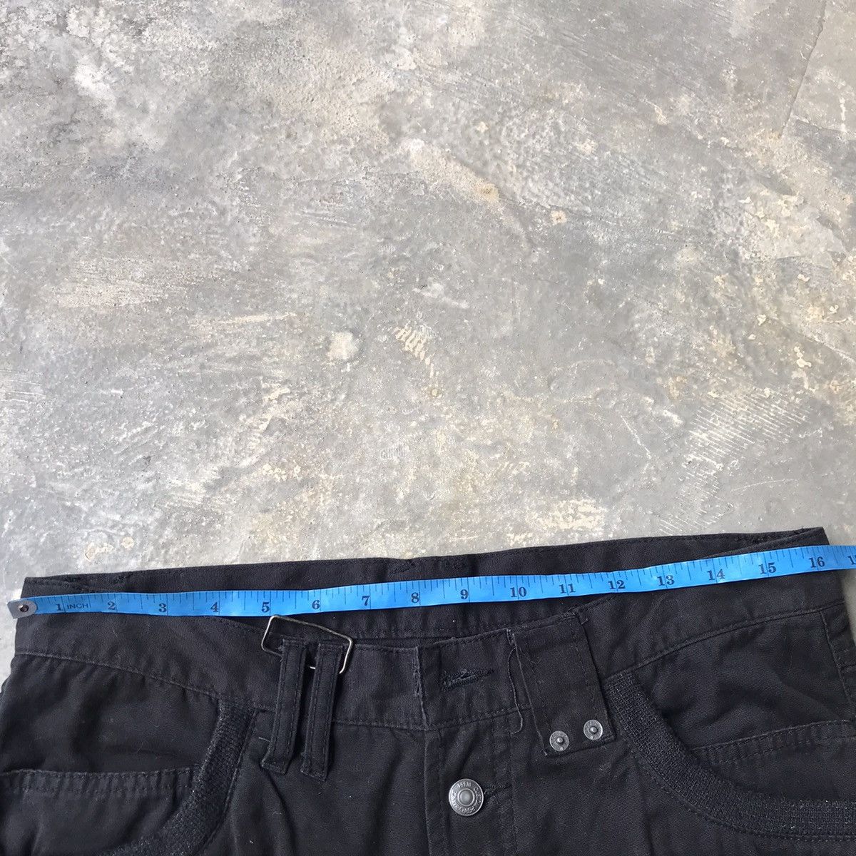 If Six Was Nine × Le Grande Bleu (L.G.B.) × PPFM 🔥RARE🔥PPFM bondage zipper punk pants Size US 33 - 9 Thumbnail