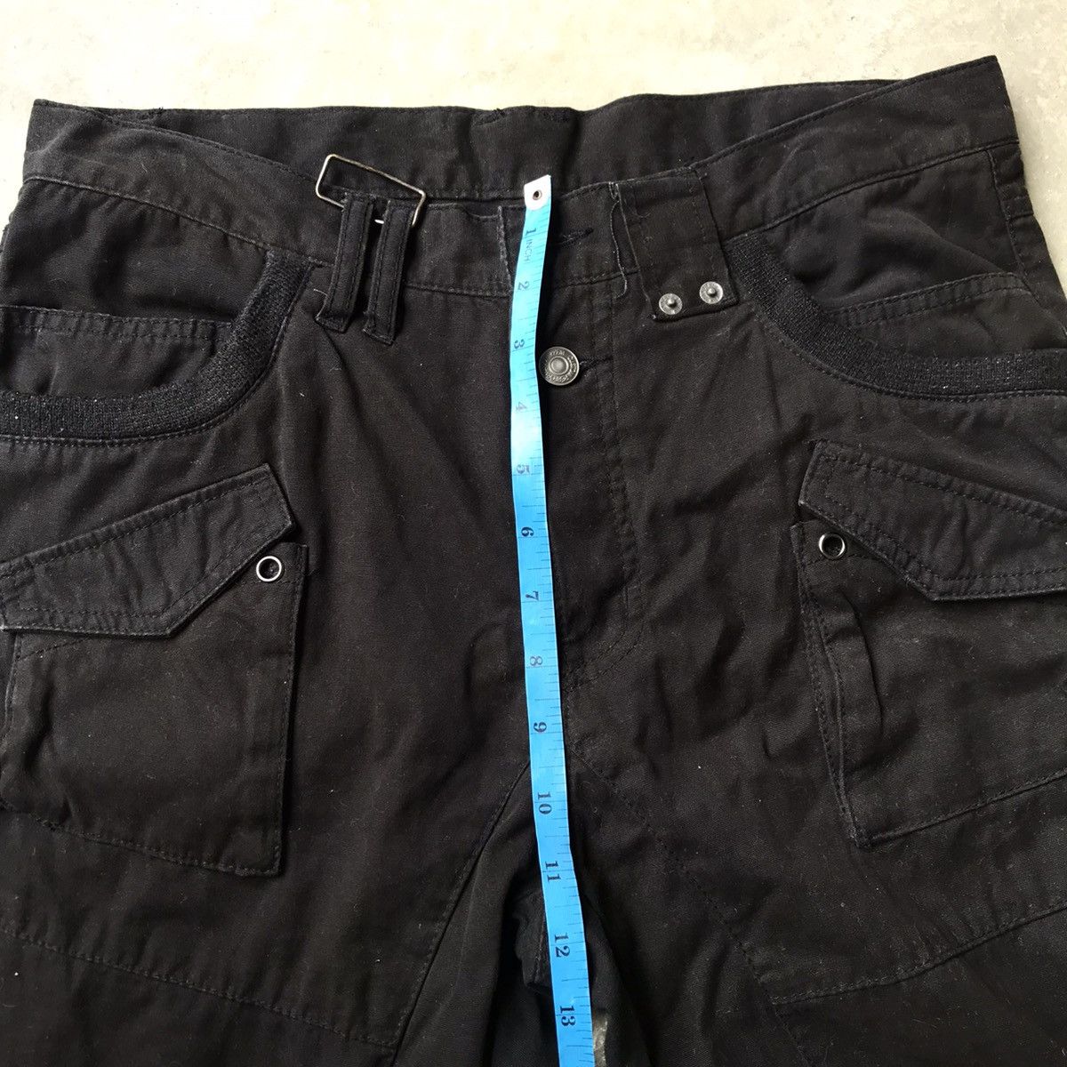 If Six Was Nine × Le Grande Bleu (L.G.B.) × PPFM 🔥RARE🔥PPFM bondage zipper punk pants Size US 33 - 10 Thumbnail