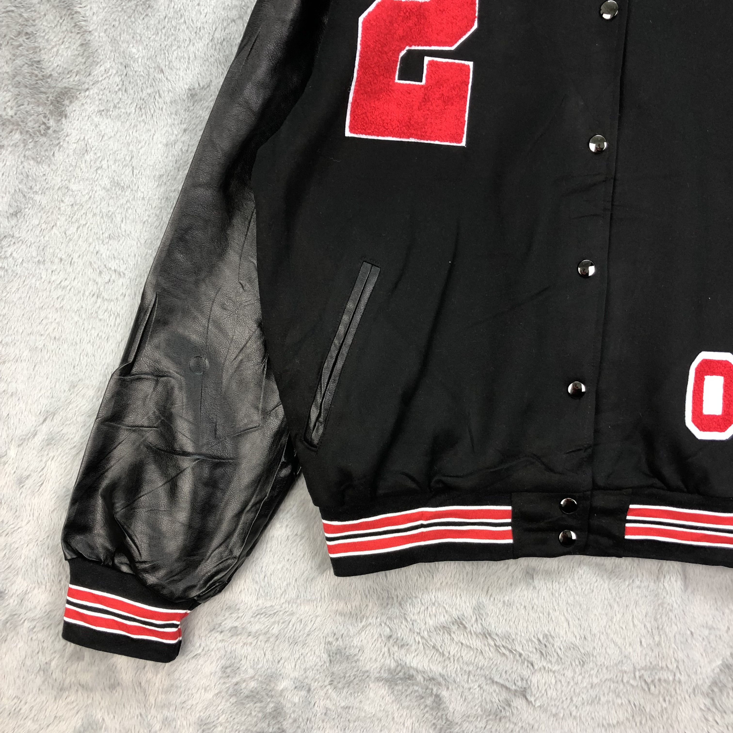 Vintage UNBRAND NUMBER 2 WOOL VARSITY JACKET #4845-173 Size US XL / EU 56 / 4 - 4 Thumbnail