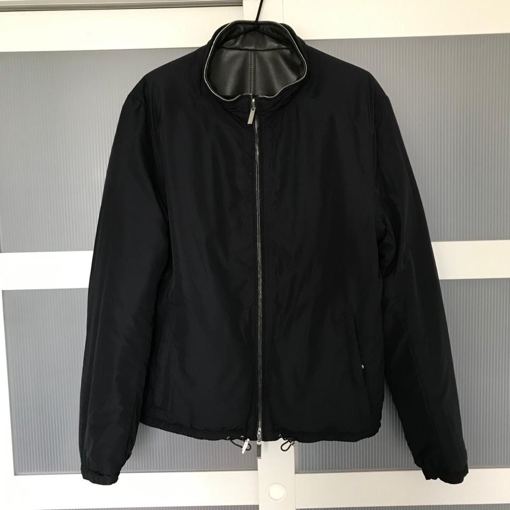 Hugo Boss Hugo Boss Leather Reversible Jacket Size US M / EU 48-50 / 2 - 3 Thumbnail