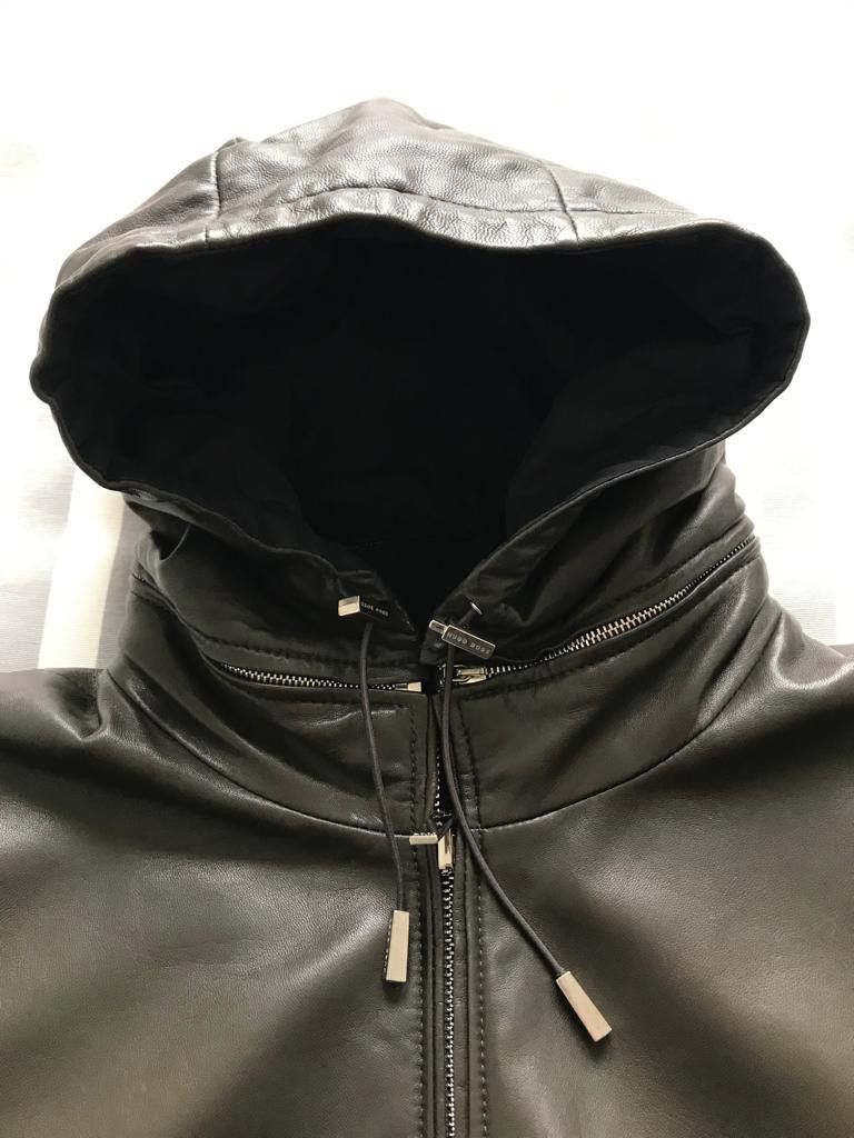 Hugo Boss Hugo Boss Leather Reversible Jacket Size US M / EU 48-50 / 2 - 5 Thumbnail