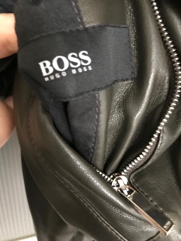 Hugo Boss Hugo Boss Leather Reversible Jacket Size US M / EU 48-50 / 2 - 8 Thumbnail