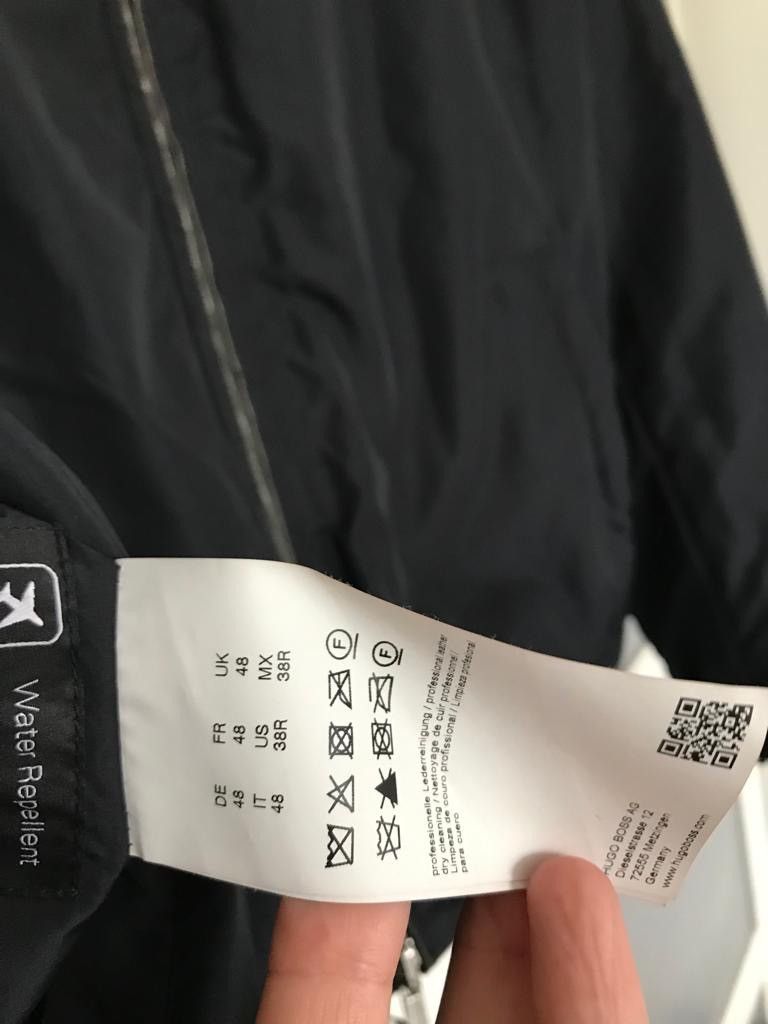 Hugo Boss Hugo Boss Leather Reversible Jacket Size US M / EU 48-50 / 2 - 7 Thumbnail