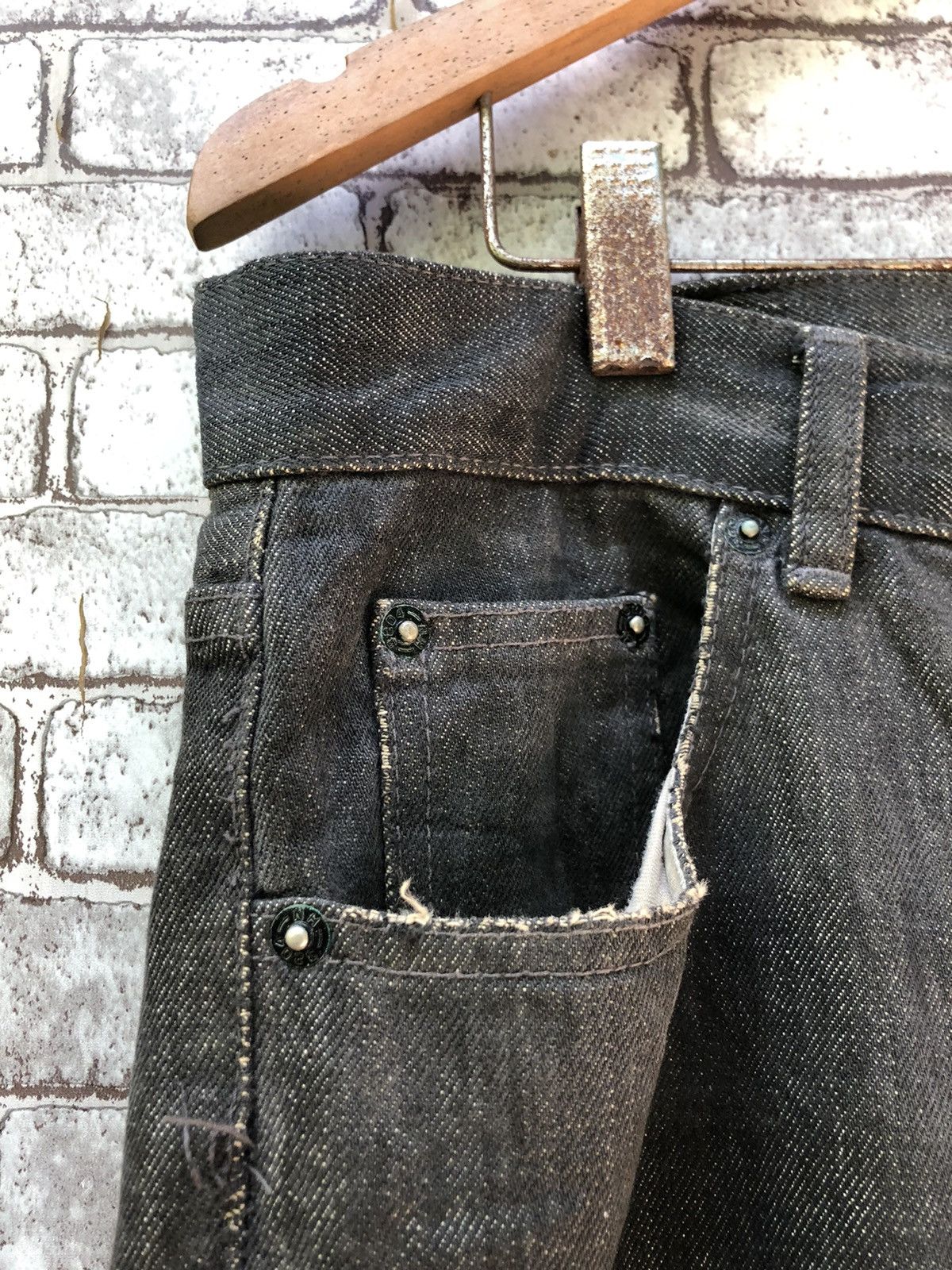 Neighborhood Neighborhood x Japanese Brand selvedge jeans Size US 32 / EU 48 - 6 Thumbnail