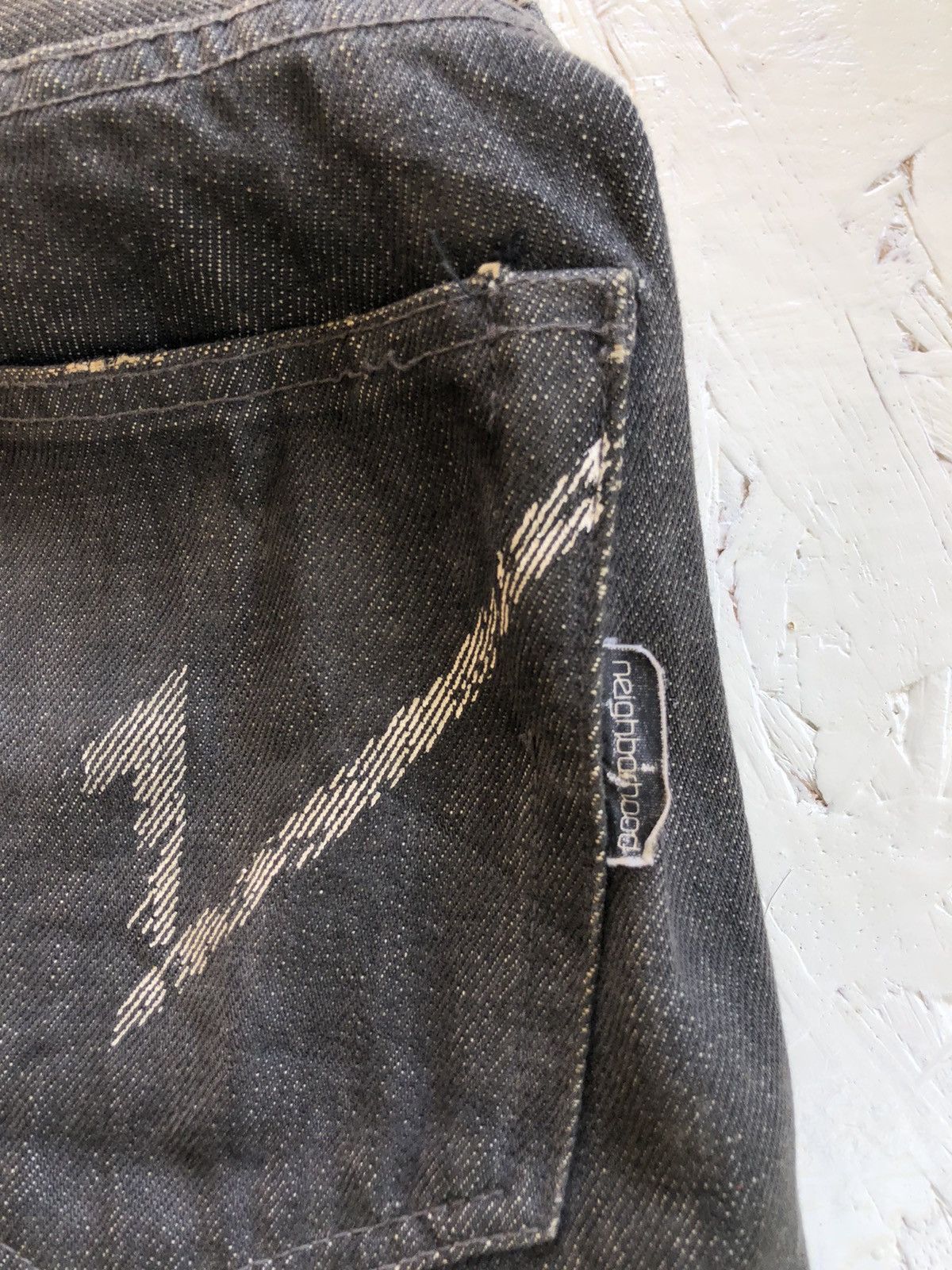 Neighborhood Neighborhood x Japanese Brand selvedge jeans Size US 32 / EU 48 - 11 Thumbnail