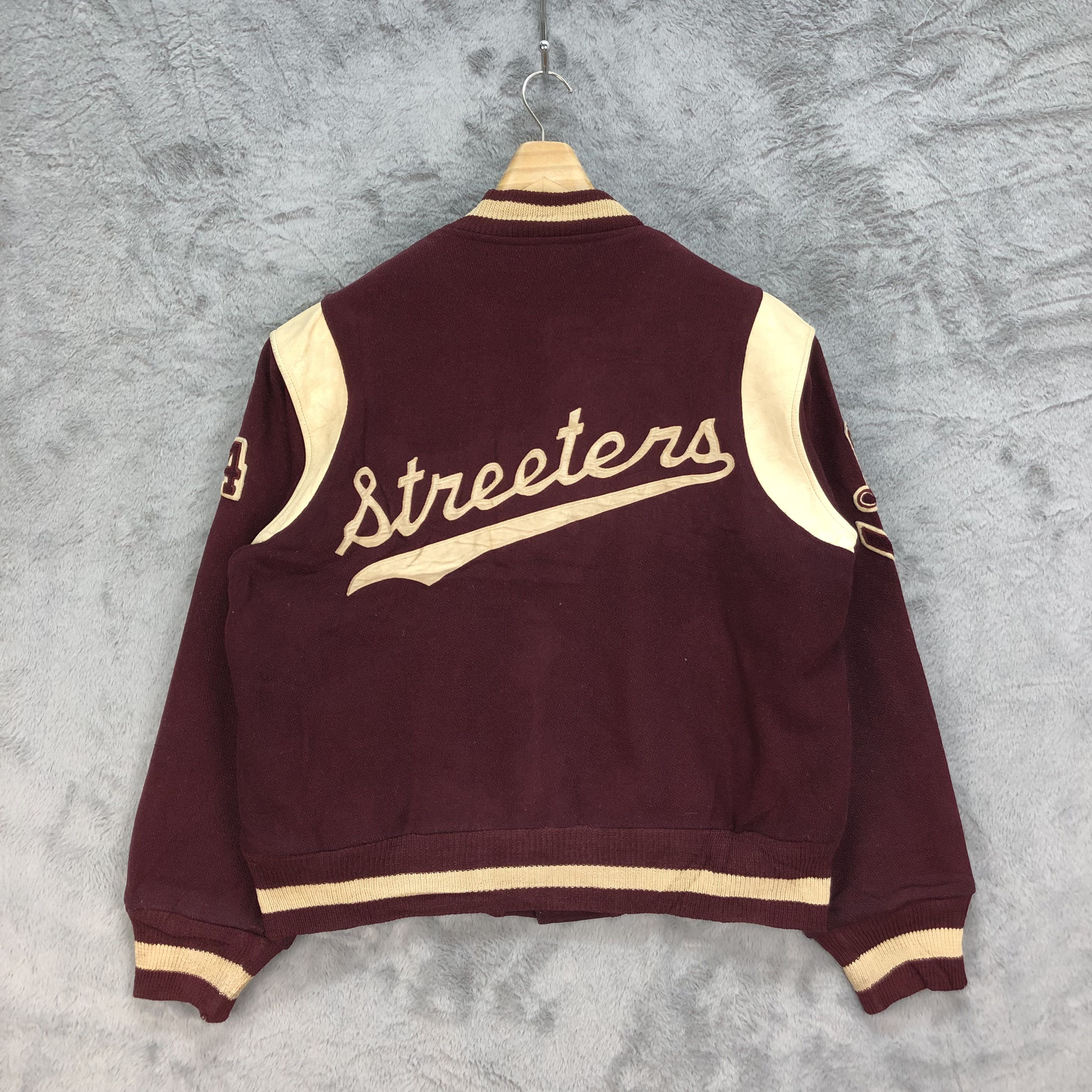 Vintage 60's Steve Steelers Big Logo Varsity Jacket #4828-172 Size US S / EU 44-46 / 1 - 1 Thumbnail
