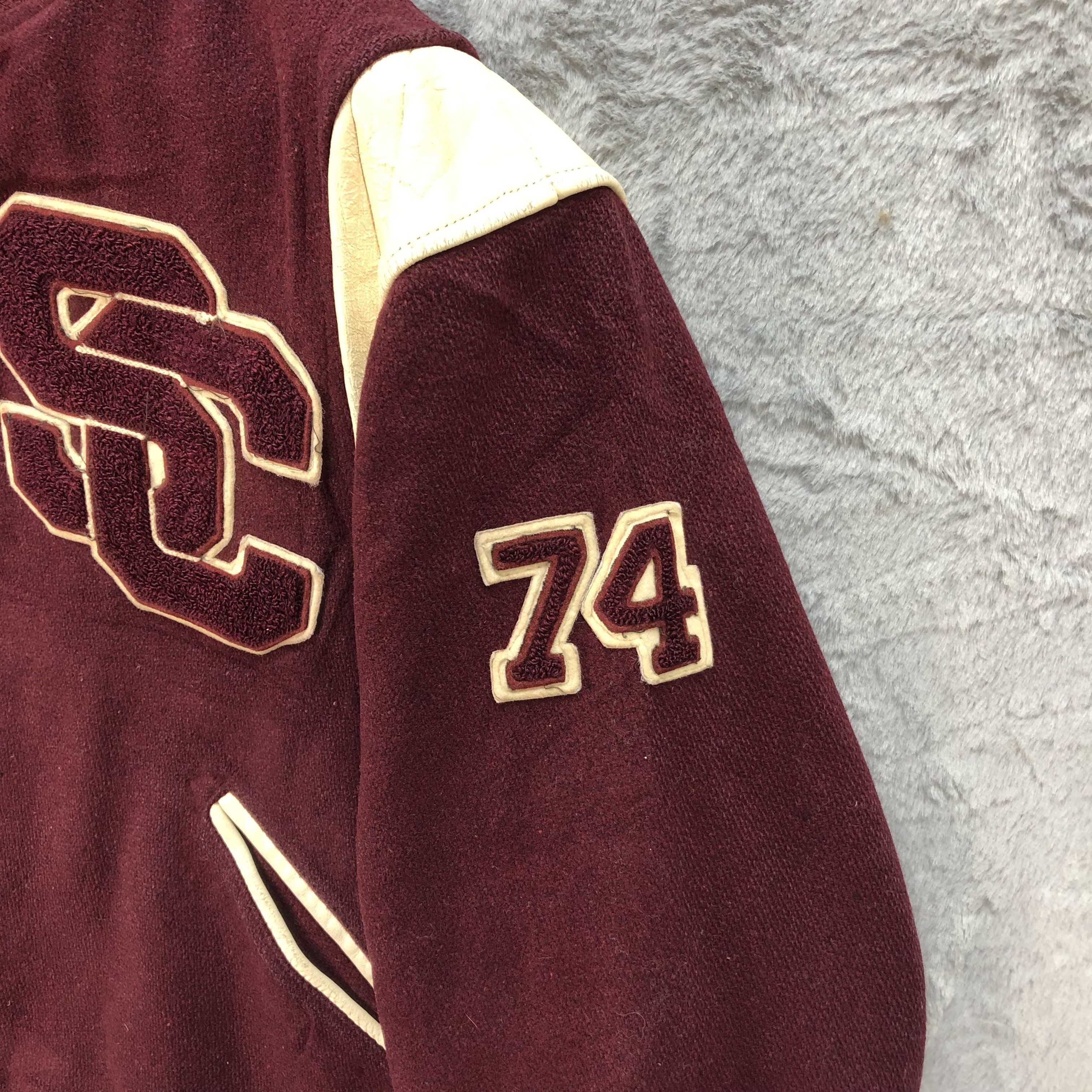 Vintage 60's Steve Steelers Big Logo Varsity Jacket #4828-172 Size US S / EU 44-46 / 1 - 9 Thumbnail