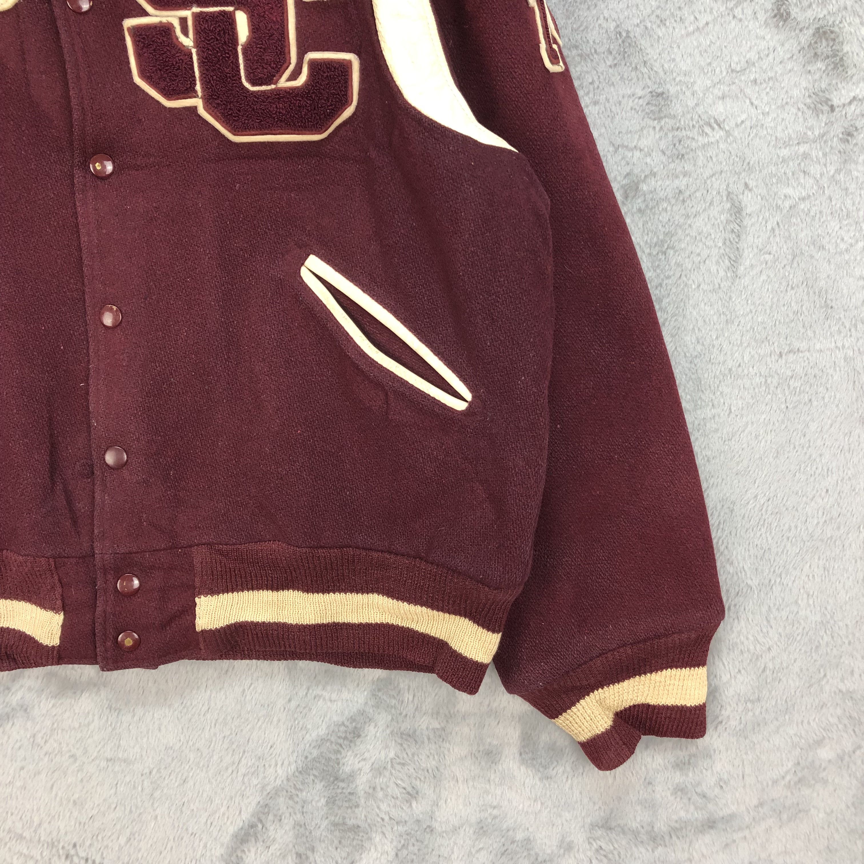 Vintage 60's Steve Steelers Big Logo Varsity Jacket #4828-172 Size US S / EU 44-46 / 1 - 8 Thumbnail