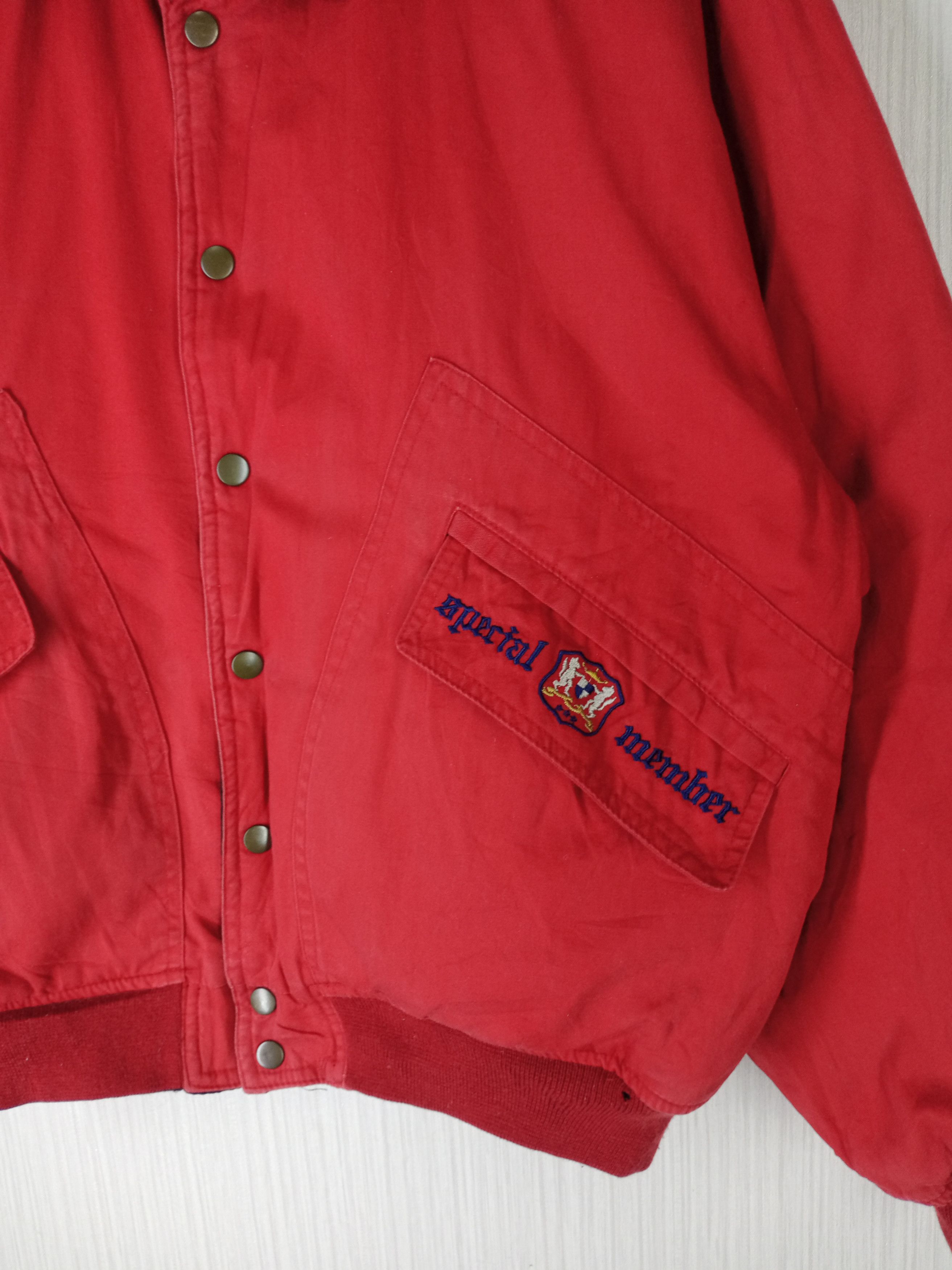 Japanese Brand Vintage Robust Bag Special Member Reversible Bomber Jacket Size US M / EU 48-50 / 2 - 7 Thumbnail