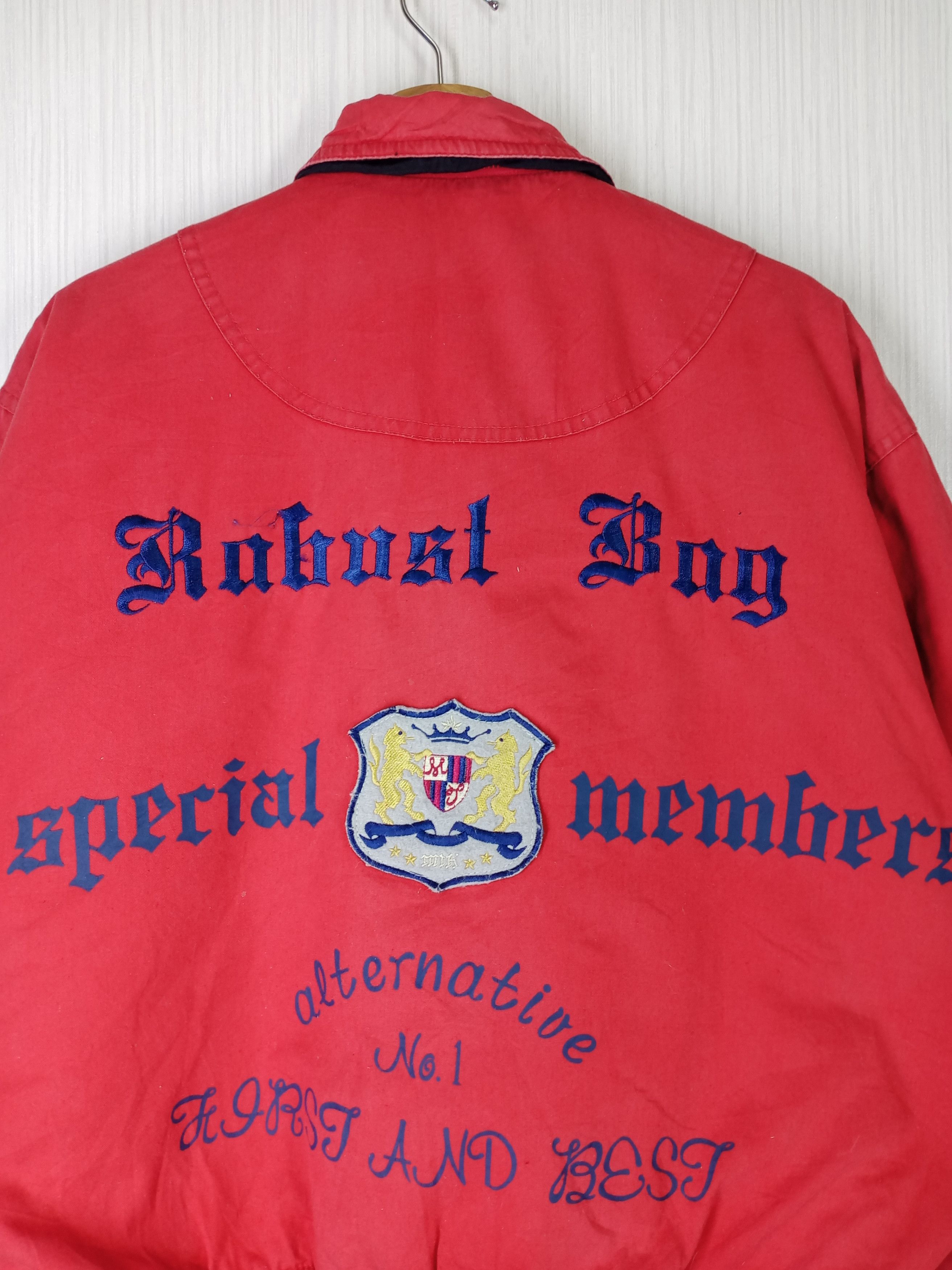 Japanese Brand Vintage Robust Bag Special Member Reversible Bomber Jacket Size US M / EU 48-50 / 2 - 8 Thumbnail