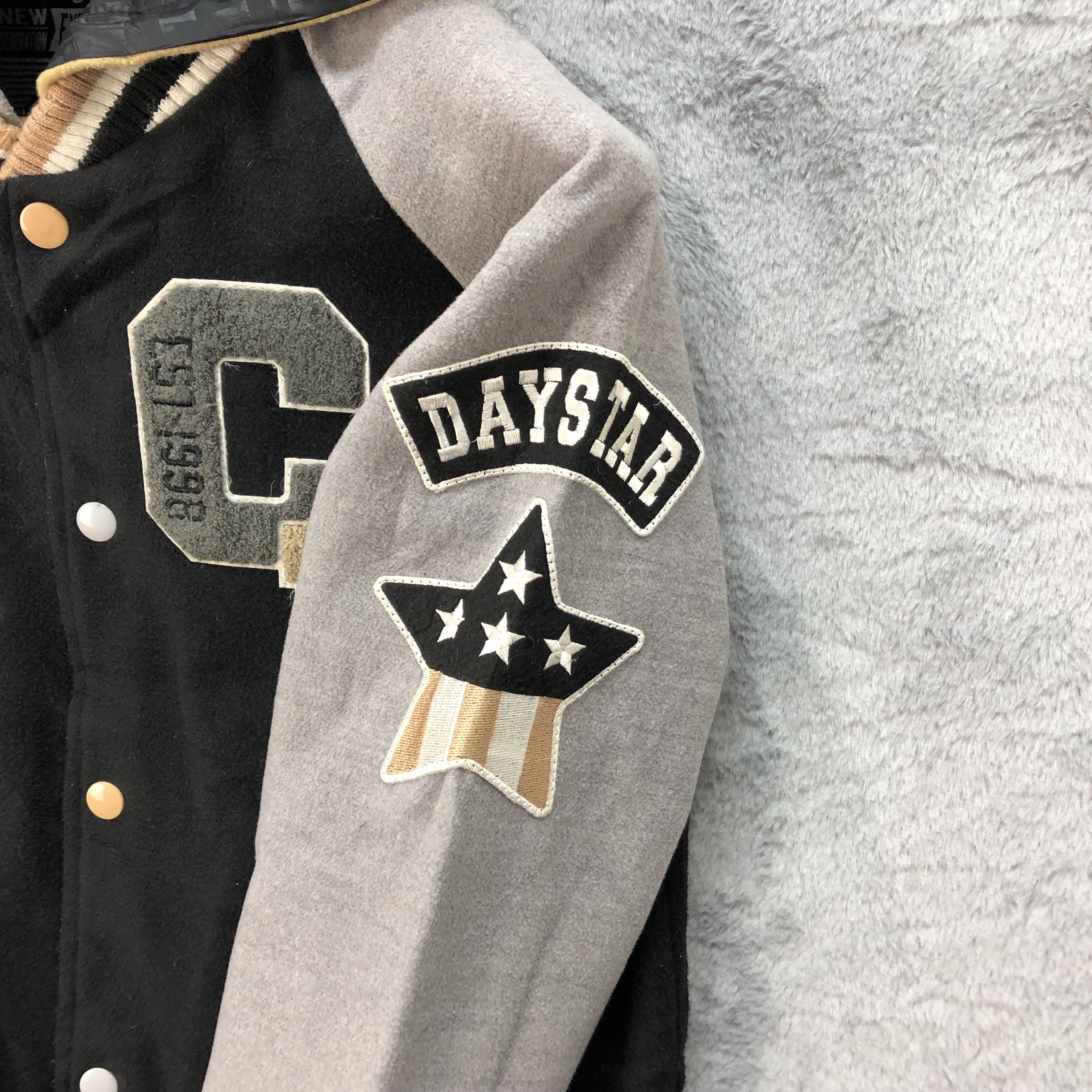 Other COANDLU Big Spell Out Logo Hybrid Varsity Jacket #4913-27 Size US S / EU 44-46 / 1 - 10 Thumbnail