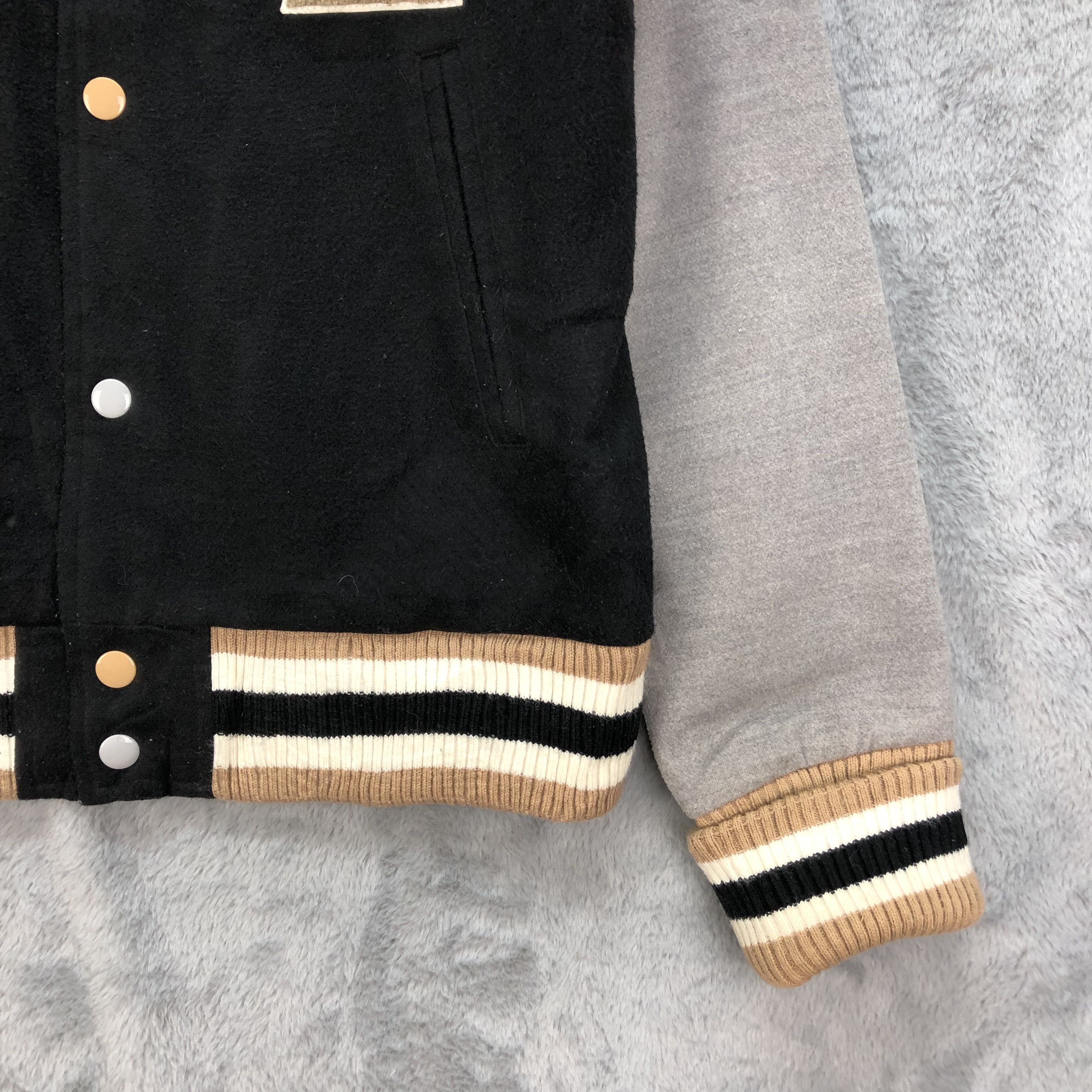 Other COANDLU Big Spell Out Logo Hybrid Varsity Jacket #4913-27 Size US S / EU 44-46 / 1 - 8 Thumbnail