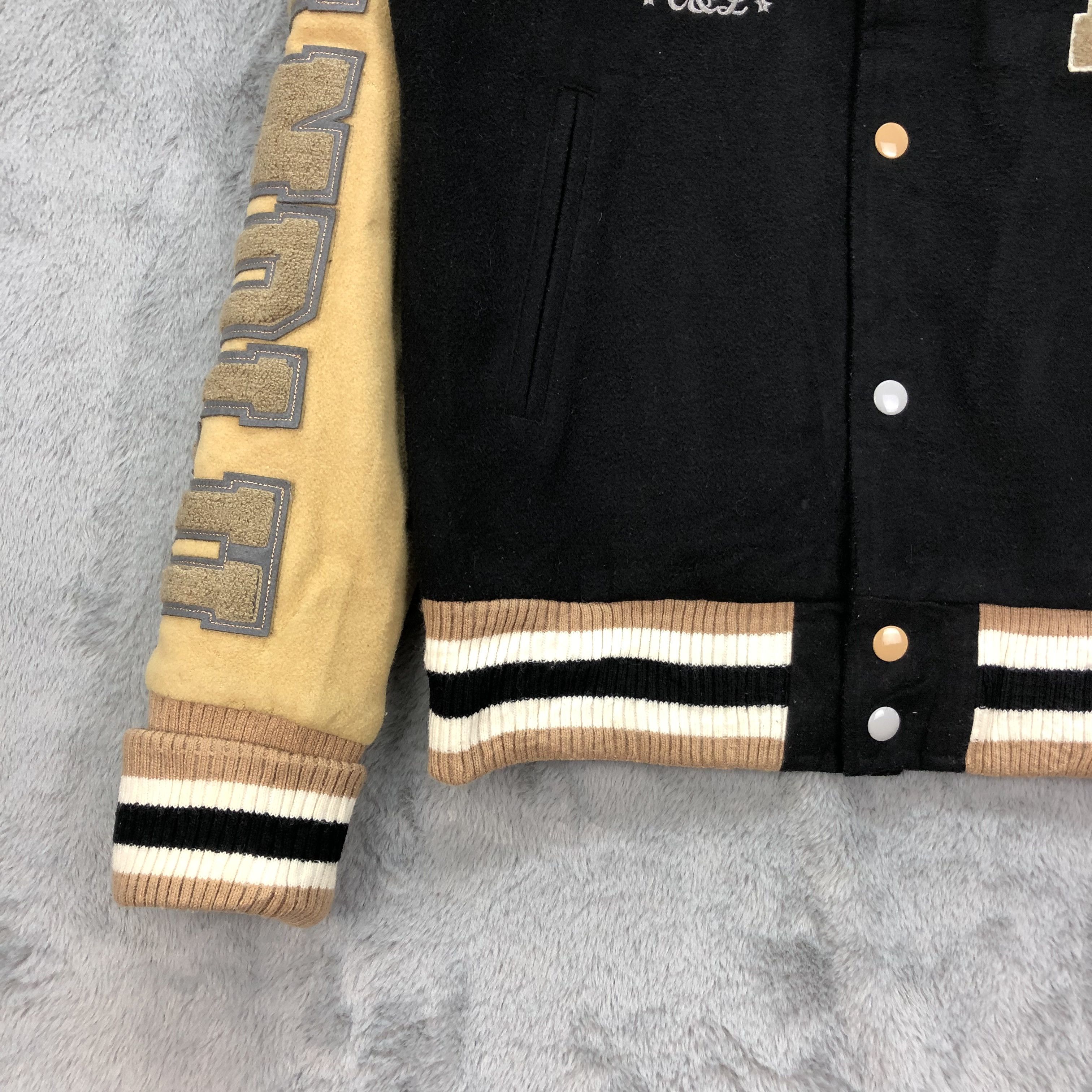 Other COANDLU Big Spell Out Logo Hybrid Varsity Jacket #4913-27 Size US S / EU 44-46 / 1 - 7 Thumbnail