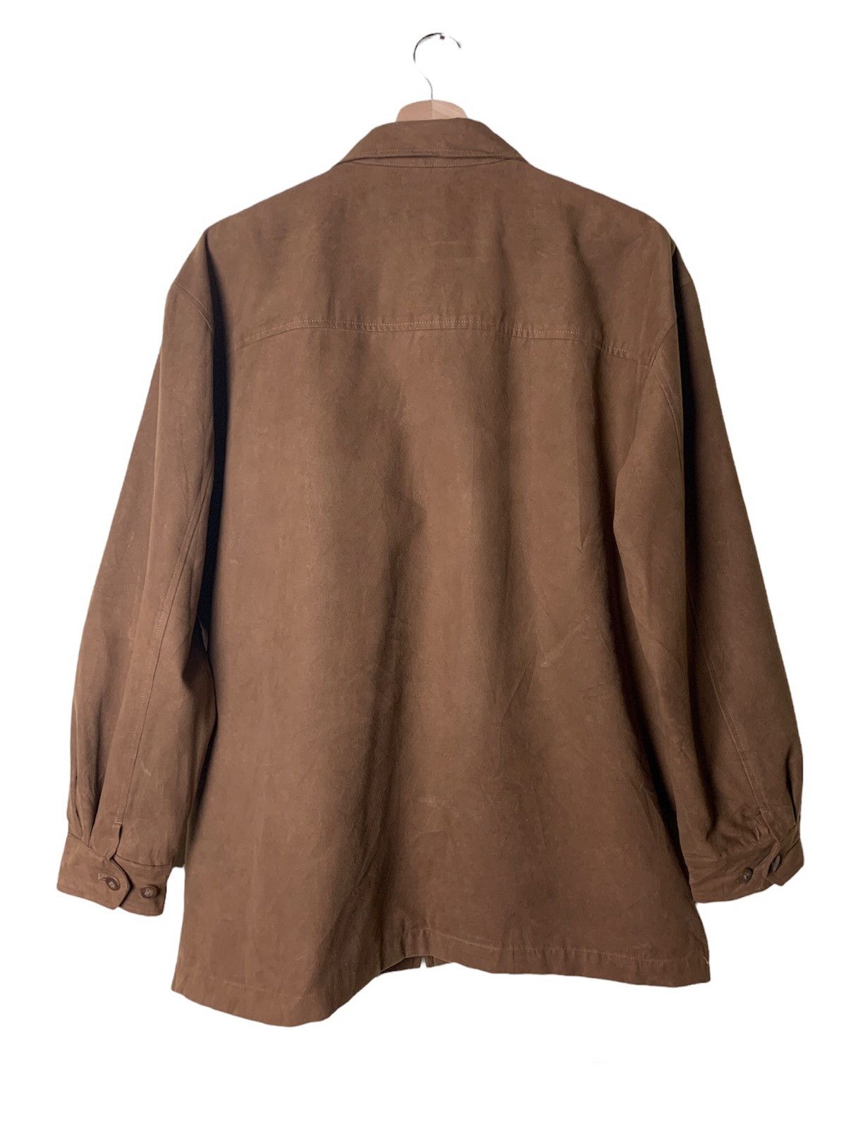 Kansai Yamamoto Kansai Yamamoto Homme Poly Suede Jacket Size US L / EU 52-54 / 3 - 3 Thumbnail