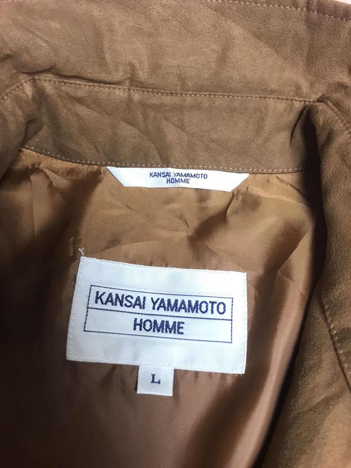 Kansai Yamamoto Kansai Yamamoto Homme Poly Suede Jacket Size US L / EU 52-54 / 3 - 4 Thumbnail