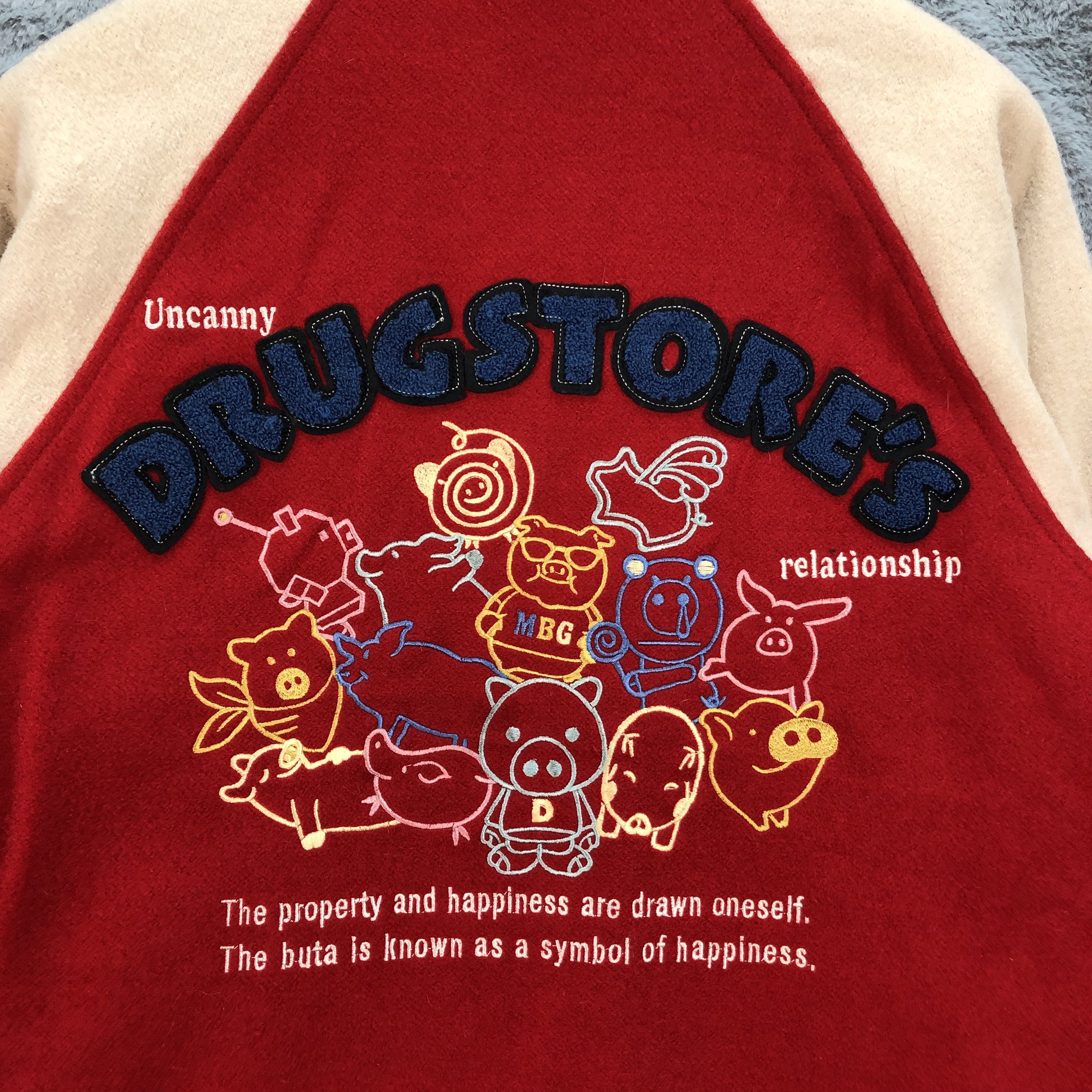 Other DRUG STORE'S Uncanny Relationship Varsity Jacket #4802-171 Size US M / EU 48-50 / 2 - 2 Thumbnail