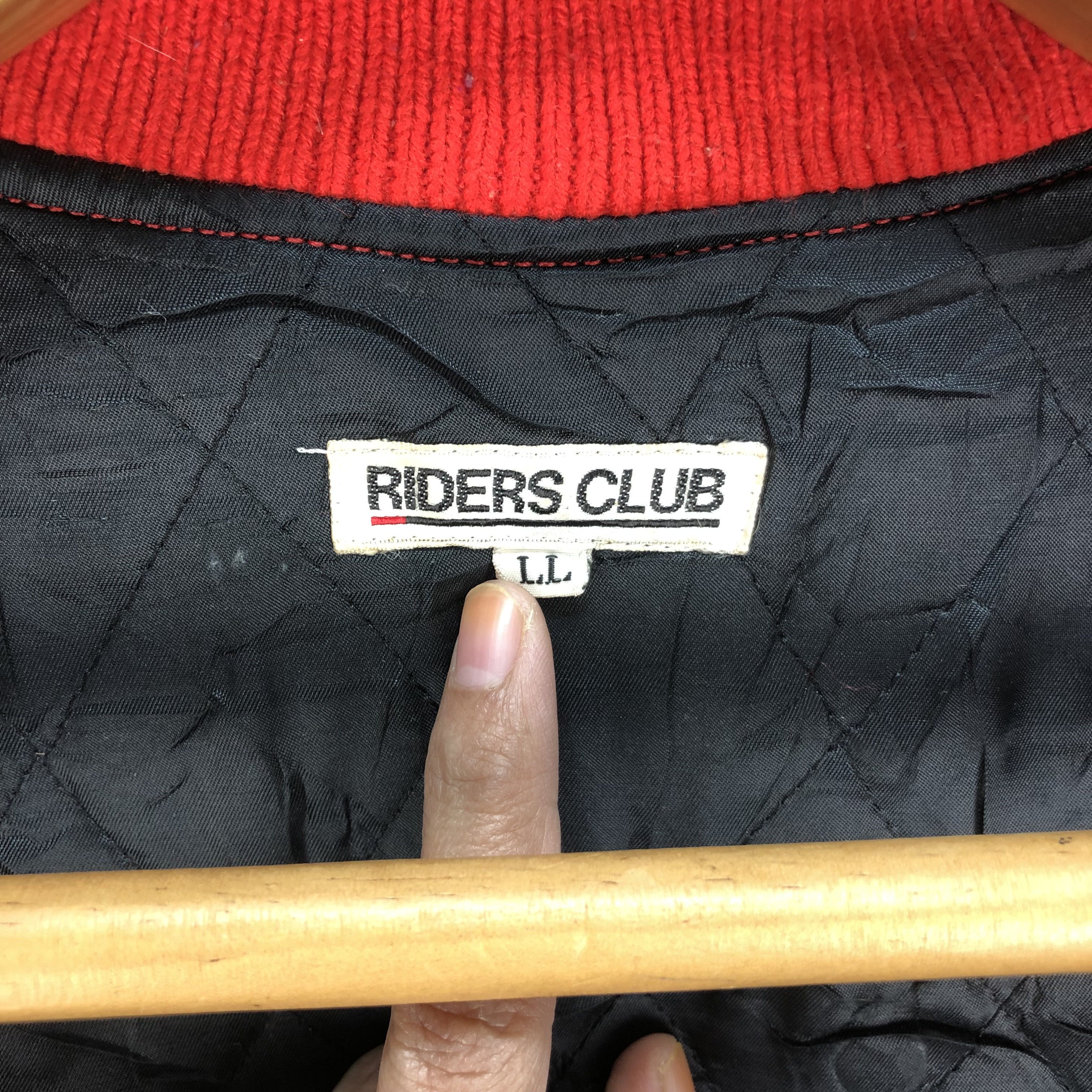 Vintage RIDERS Motorcycle Magazine Wool Leather Varsity #4823-172 Size US L / EU 52-54 / 3 - 11 Thumbnail