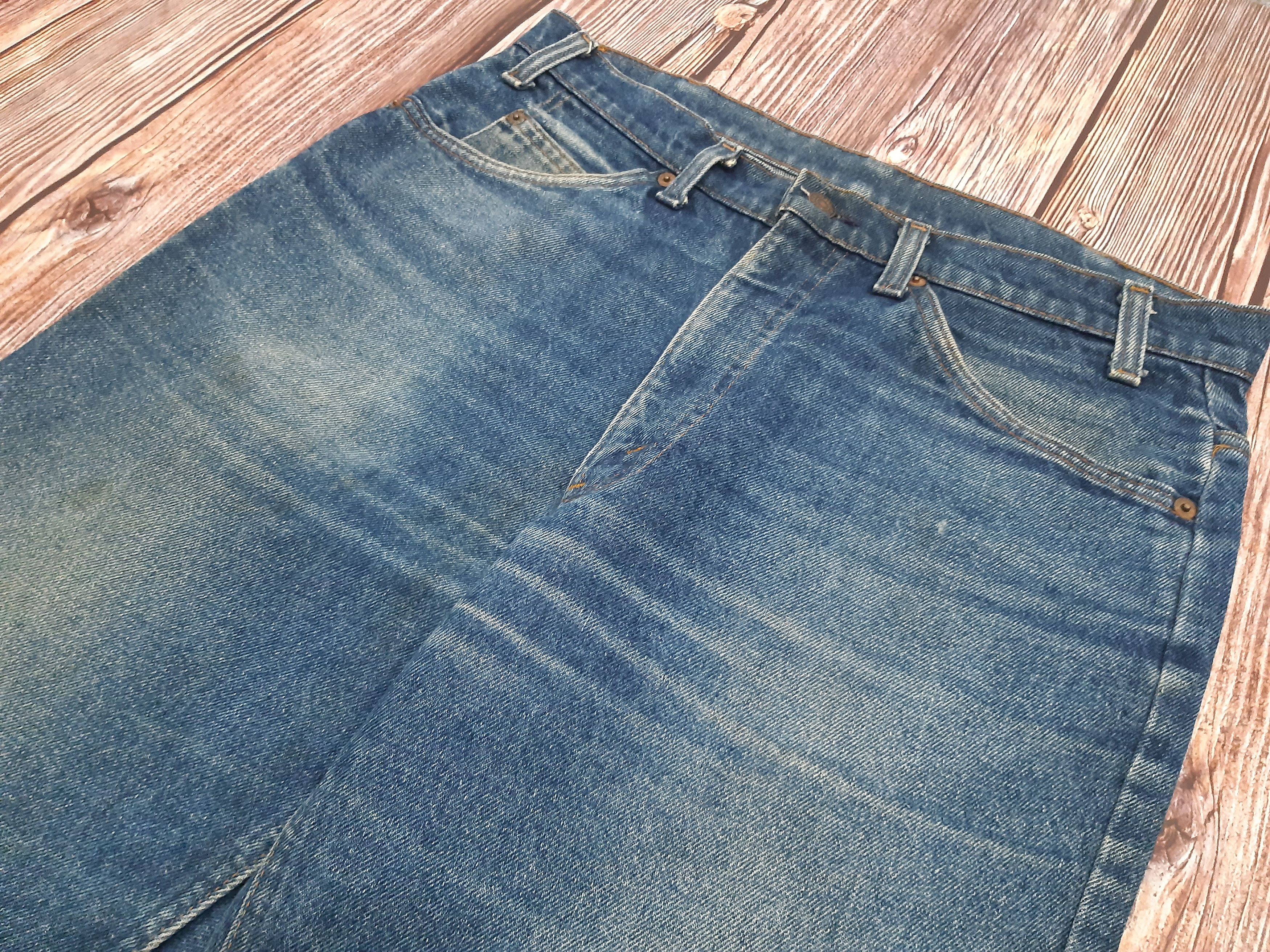 Levi's Levis 517 Jeans Bootcut Orange Tab USA Vintage Size US 34 / EU 50 - 4 Thumbnail