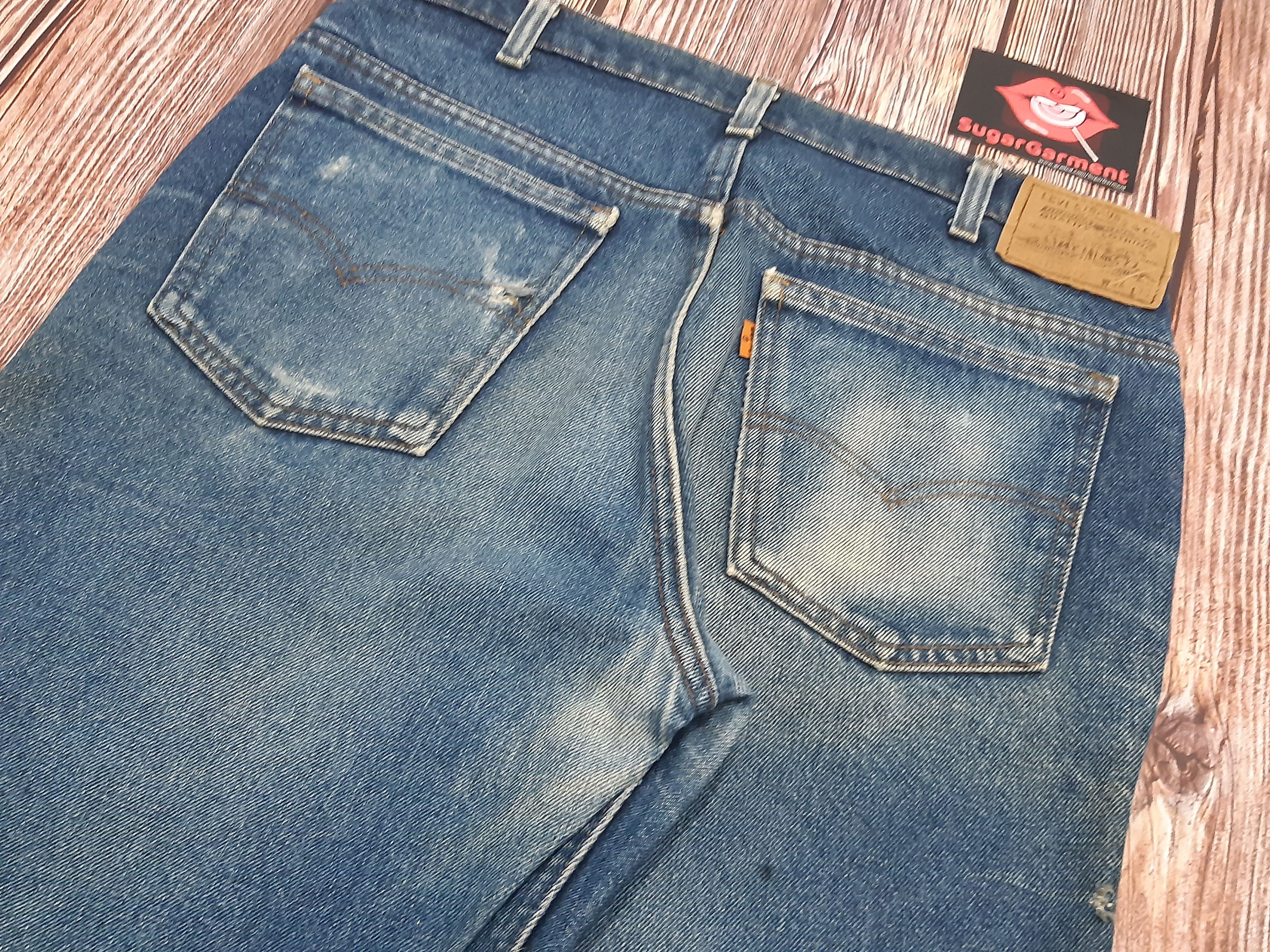 Levi's Levis 517 Jeans Bootcut Orange Tab USA Vintage Size US 34 / EU 50 - 17 Thumbnail
