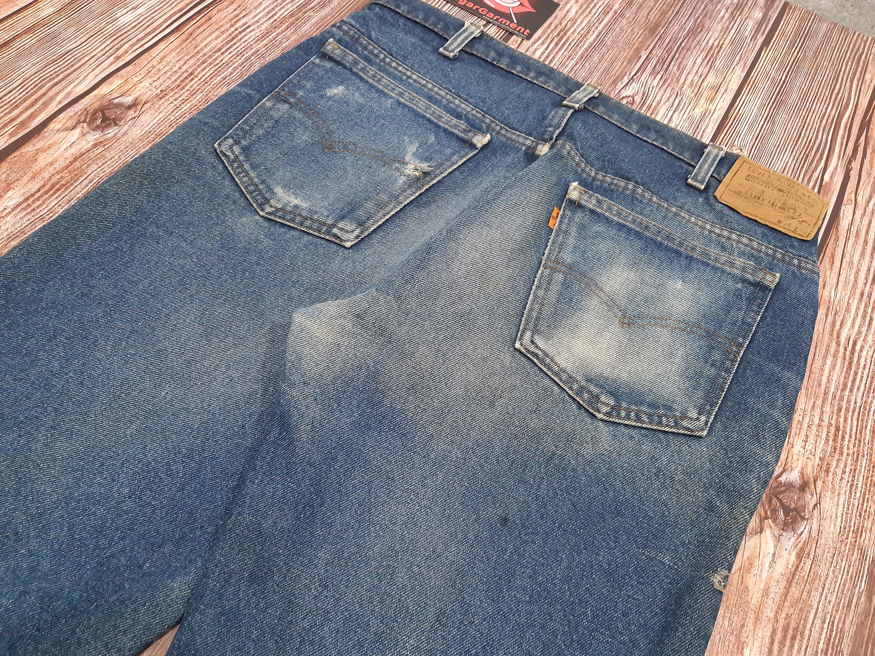 Levi's Levis 517 Jeans Bootcut Orange Tab USA Vintage Size US 34 / EU 50 - 9 Thumbnail