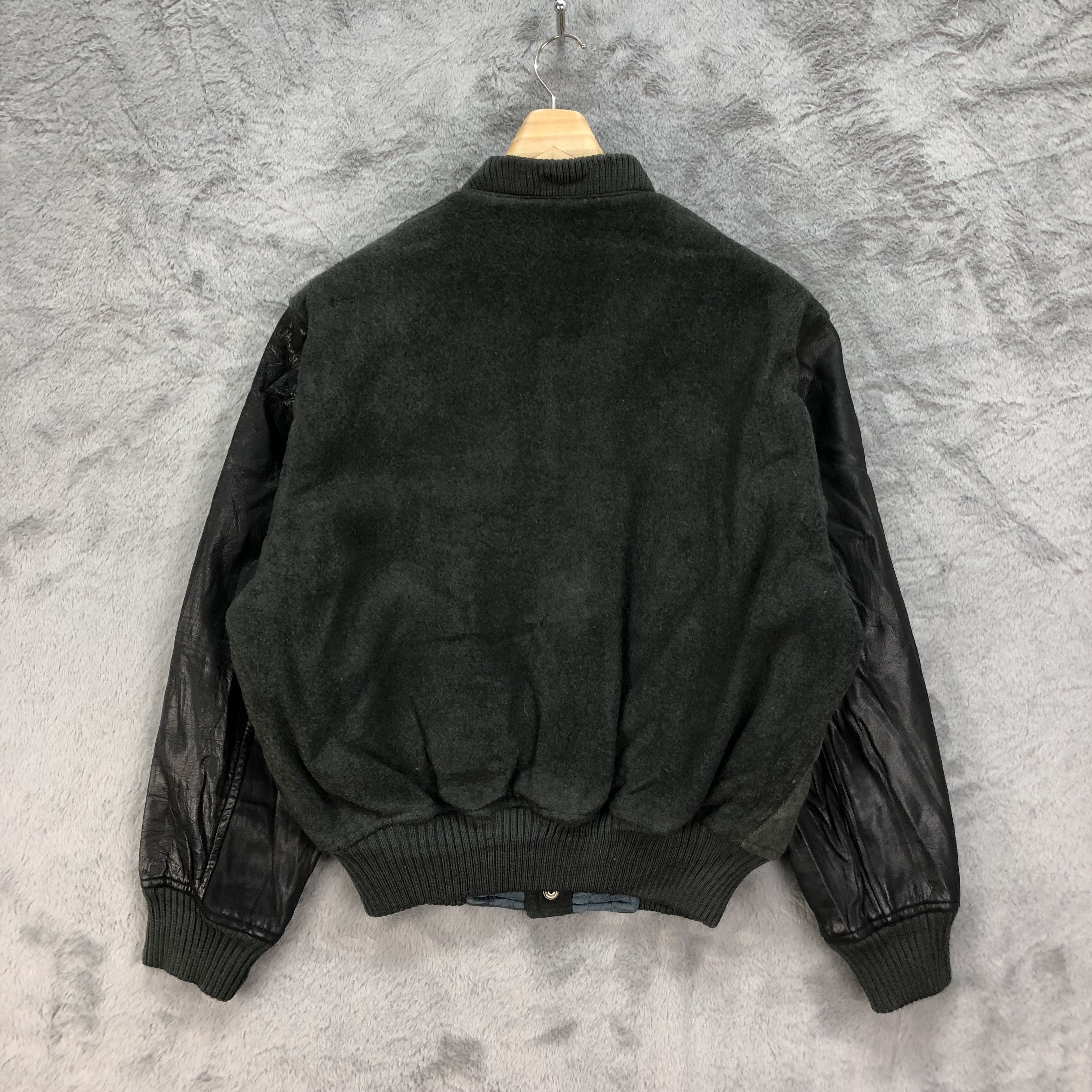 Other Vintage PACCINO Wool Leather Varsity Jacket #4801-170 Size US M / EU 48-50 / 2 - 12 Thumbnail